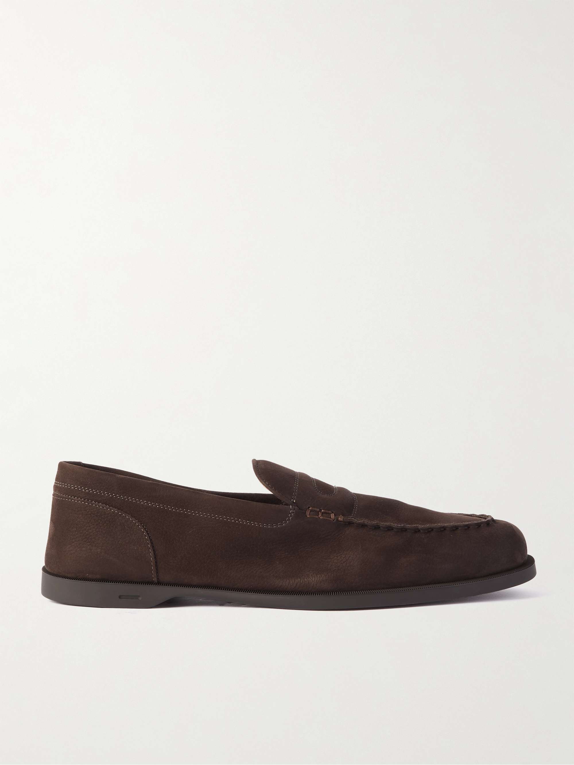 JOHN LOBB Pace Full-Grain Nubuck Loafers for Men | MR PORTER JOHN LOBB Pace Full-Grain Nubuck Loafers for Men | MR PORTER