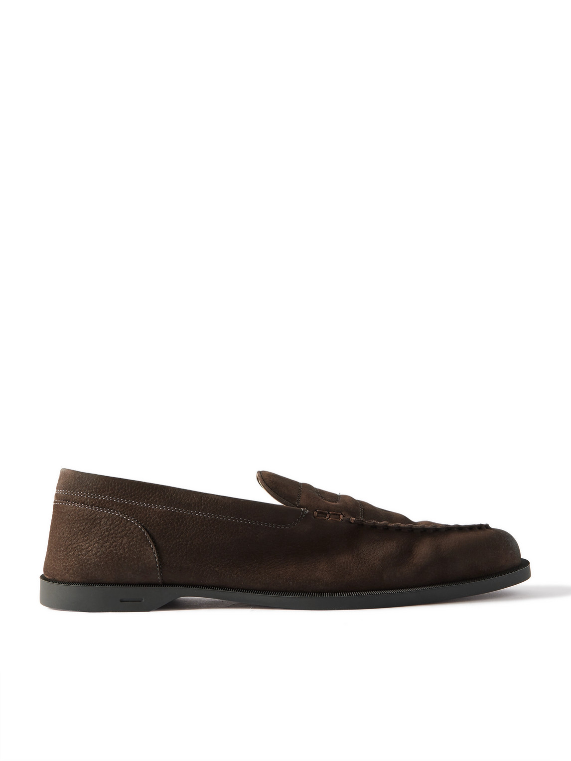 Pace Full-Grain Nubuck Loafers