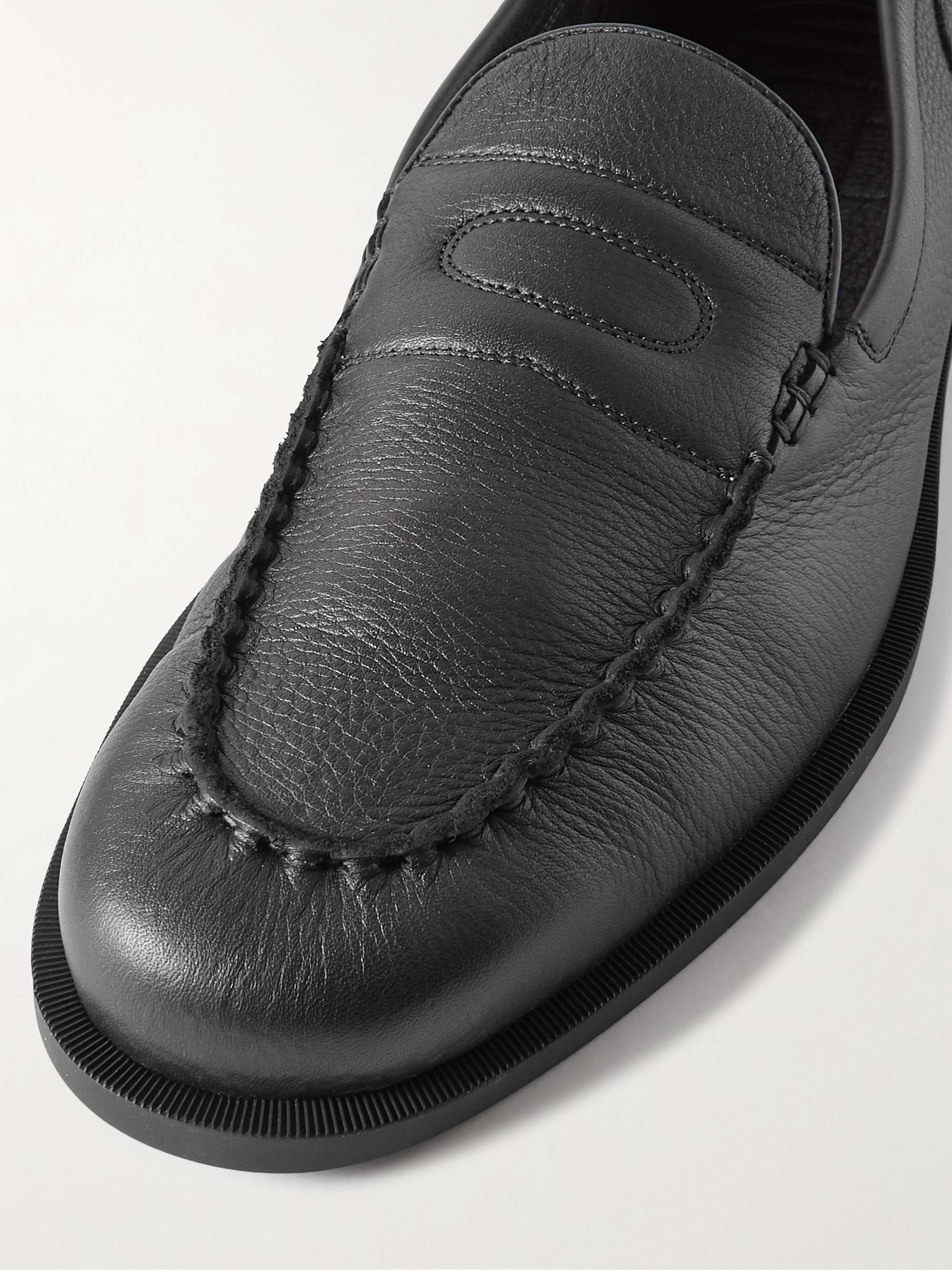 Black Pace Full-Grain Leather Loafers | JOHN LOBB | MR PORTER