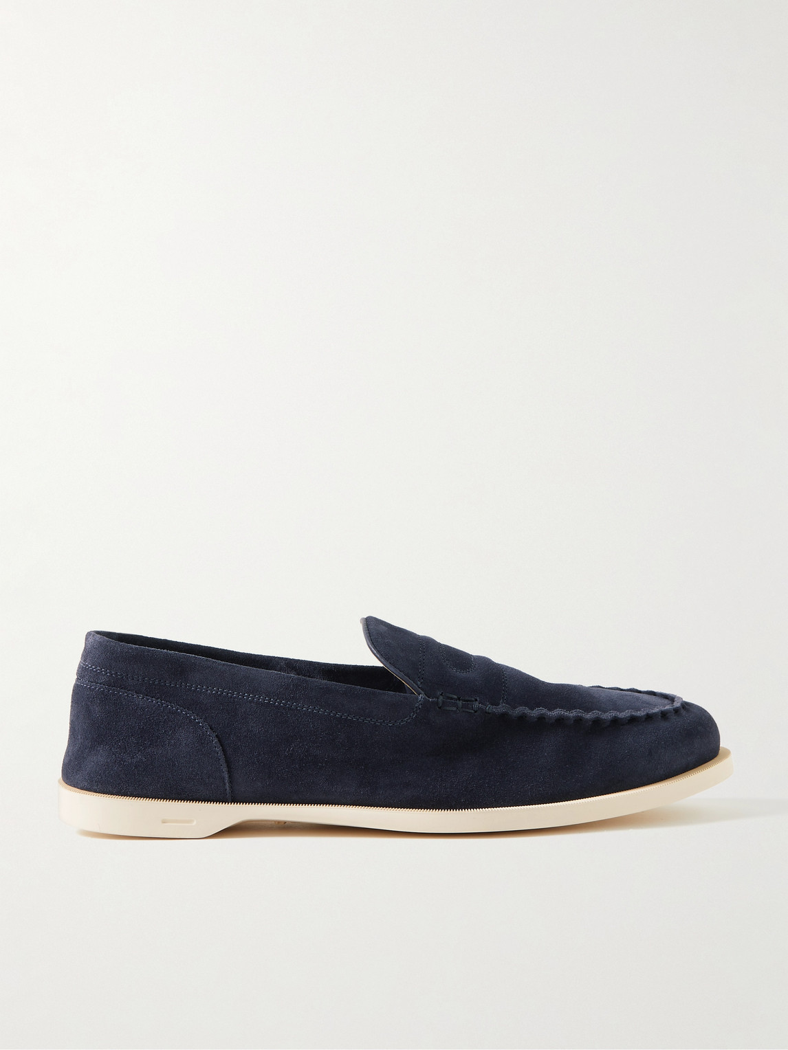 John Lobb Pace Suede Loafers - Men