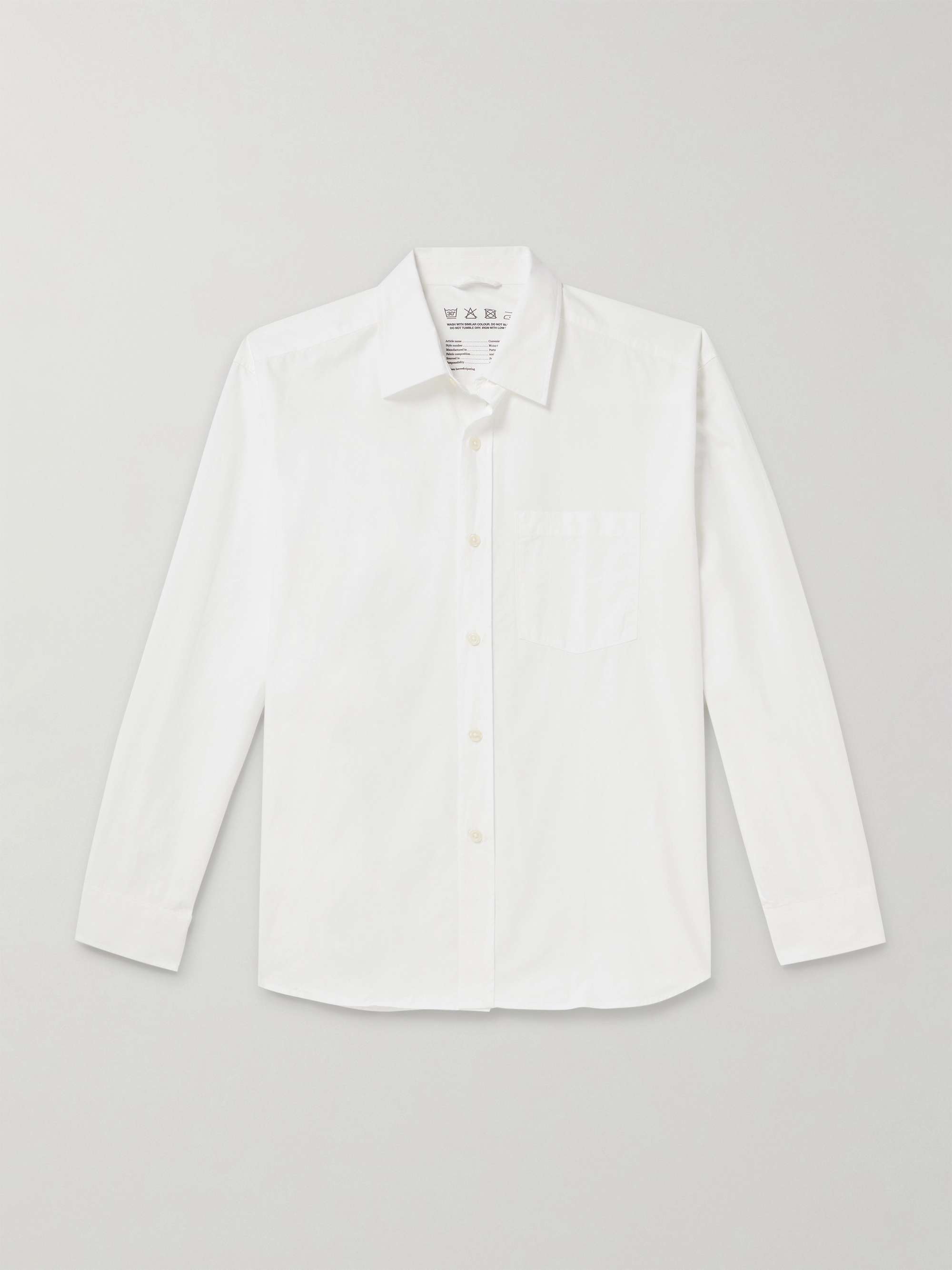 MFPEN Convenient Organic Cotton-Poplin Shirt for Men | MR PORTER
