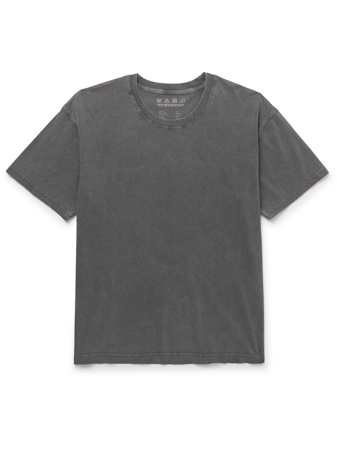 Mfpen Standard Cotton-jersey T-shirt In Gray