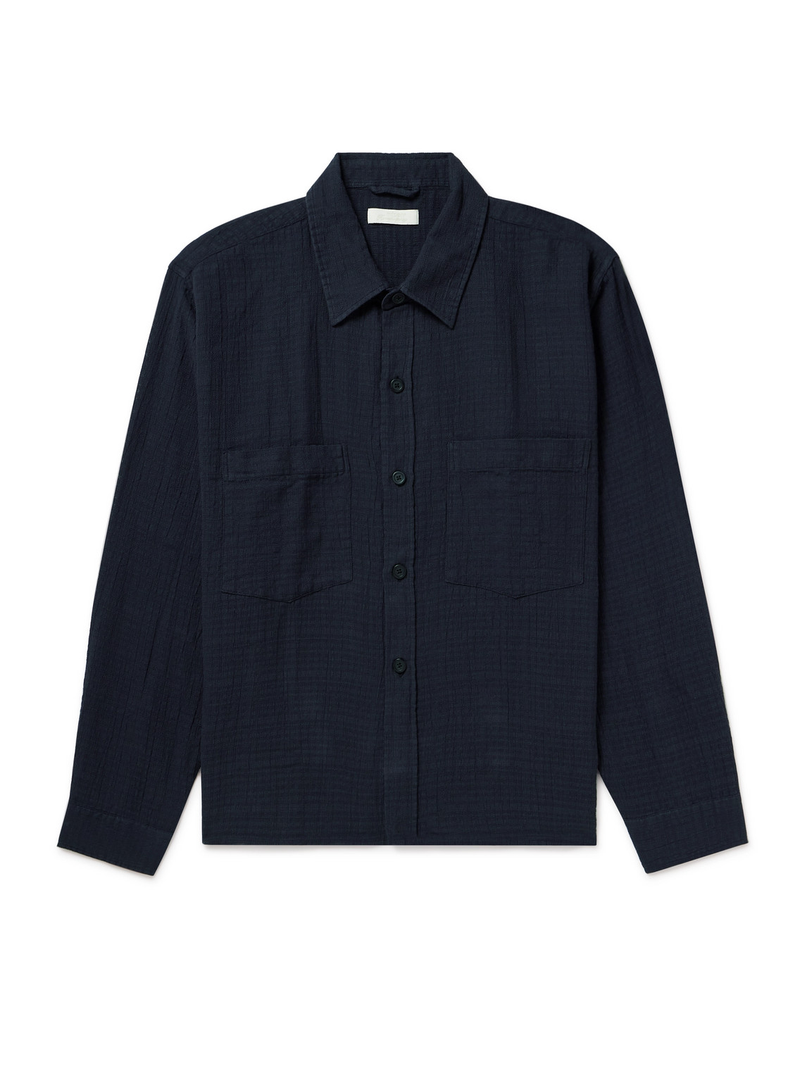 mfpen - Principle Cotton-Gauze Shirt - Men - Black - XL