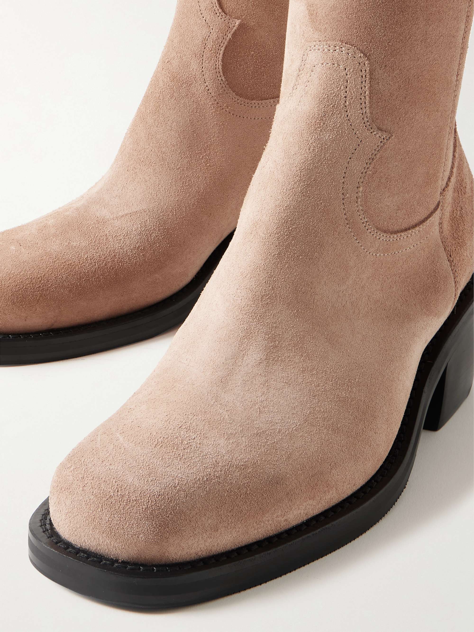 Calvin klein 205w39nyc suede boots cheap