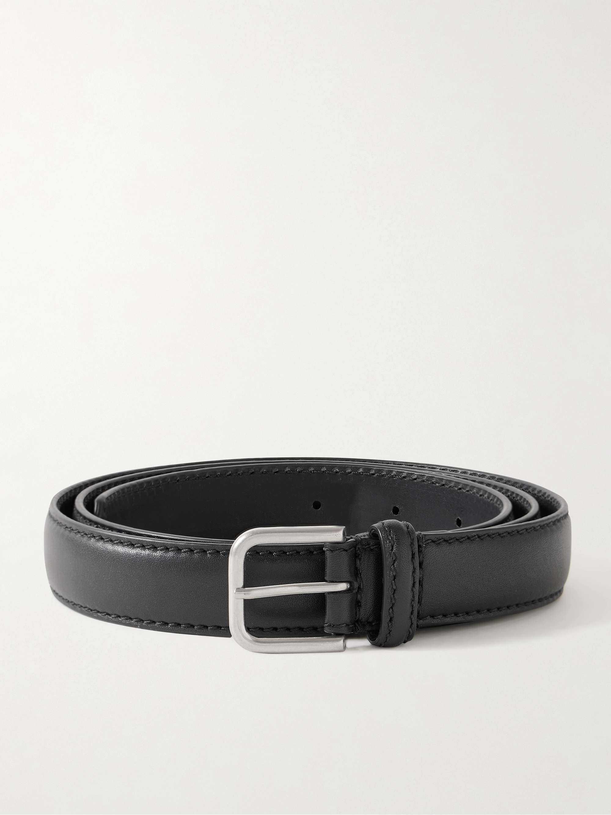 DRIES VAN NOTEN 2.5cm Leather Belt for Men | MR PORTER