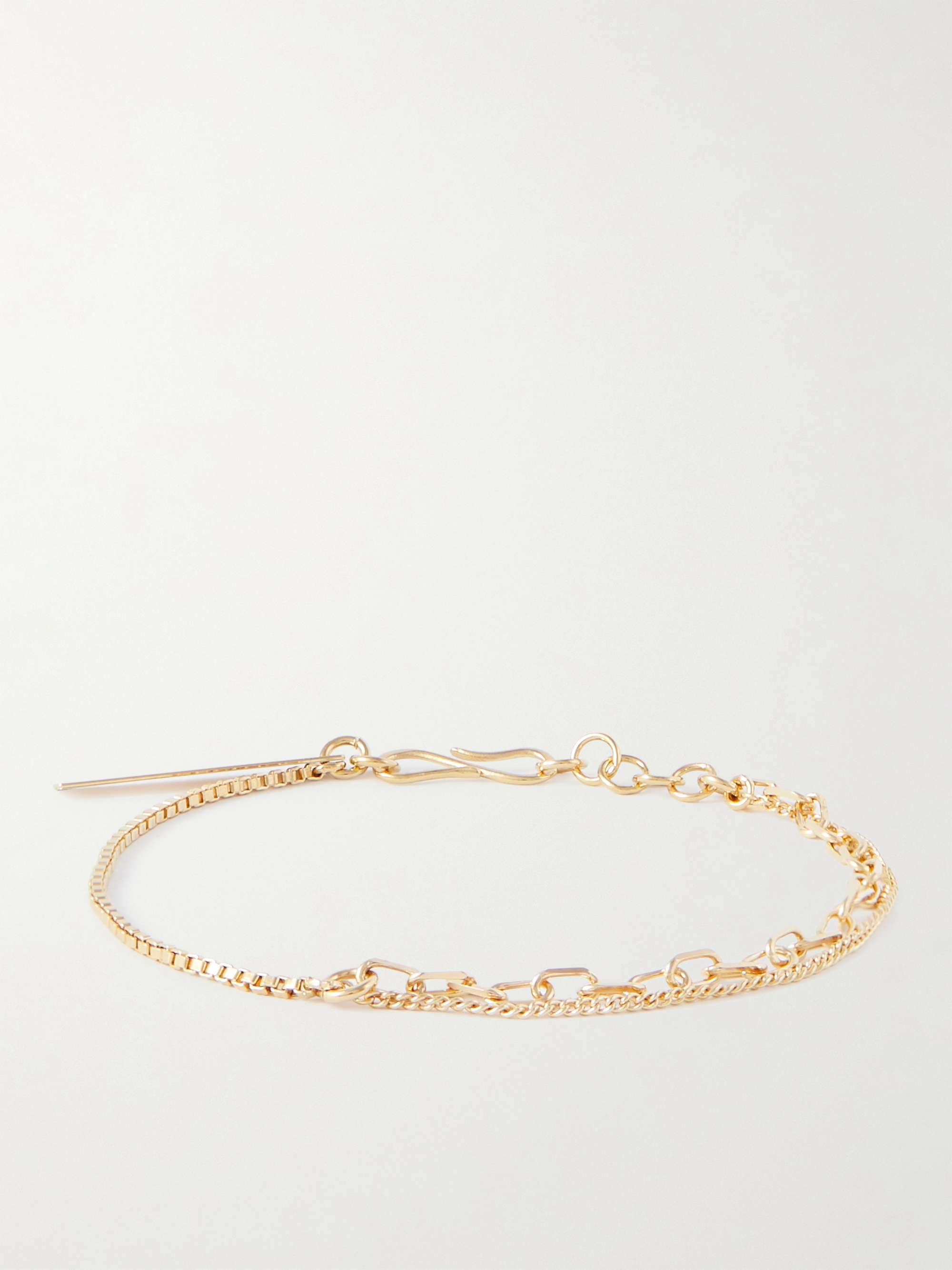 DRIES VAN NOTEN Gold-Tone Chain Bracelet for Men | MR PORTER