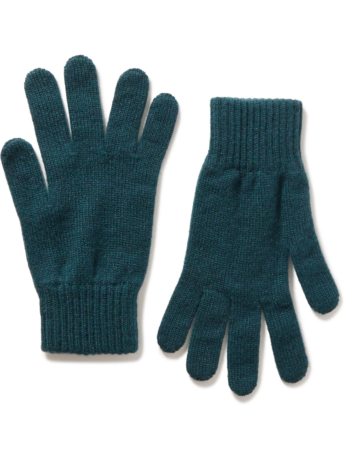 Johnstons Of Elgin Cashmere Gloves In Green