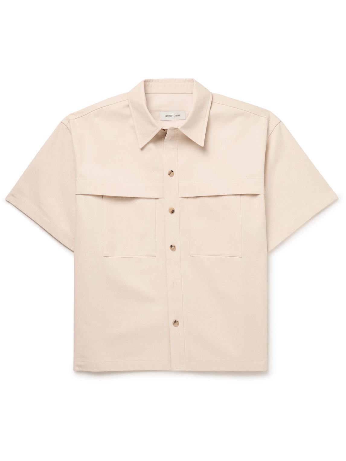 LE 17 SEPTEMBRE Cotton-Twill Shirt