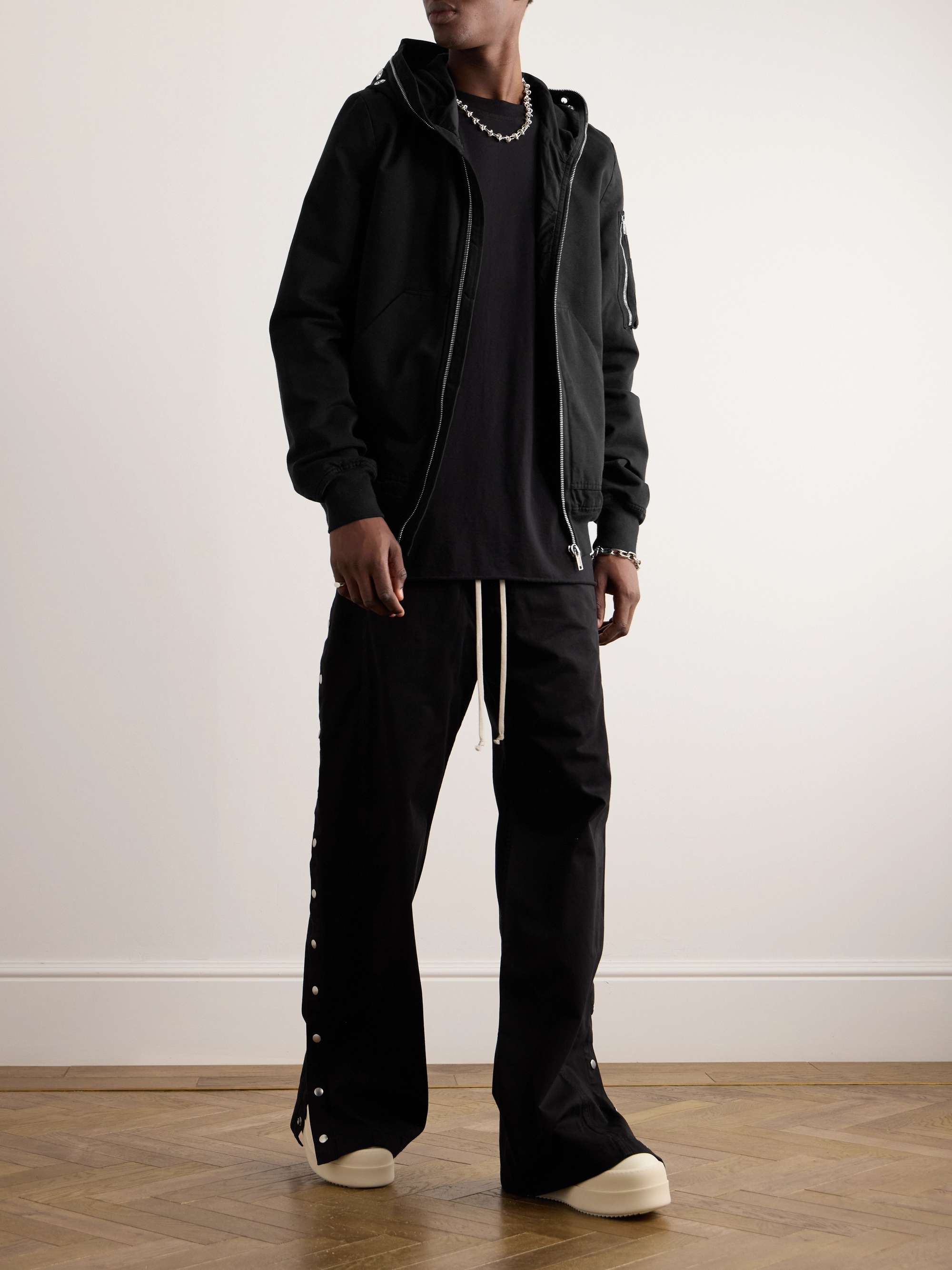 rick owens varsity jacket