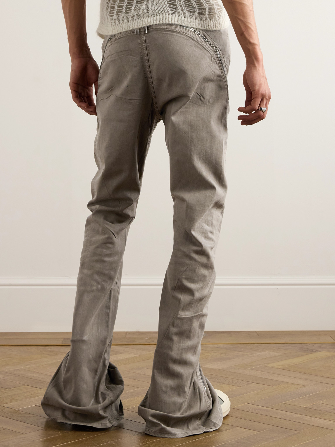 DRKSHDW by Rick Owens Bolan Banana Slim-Fit Straight-Leg Zip