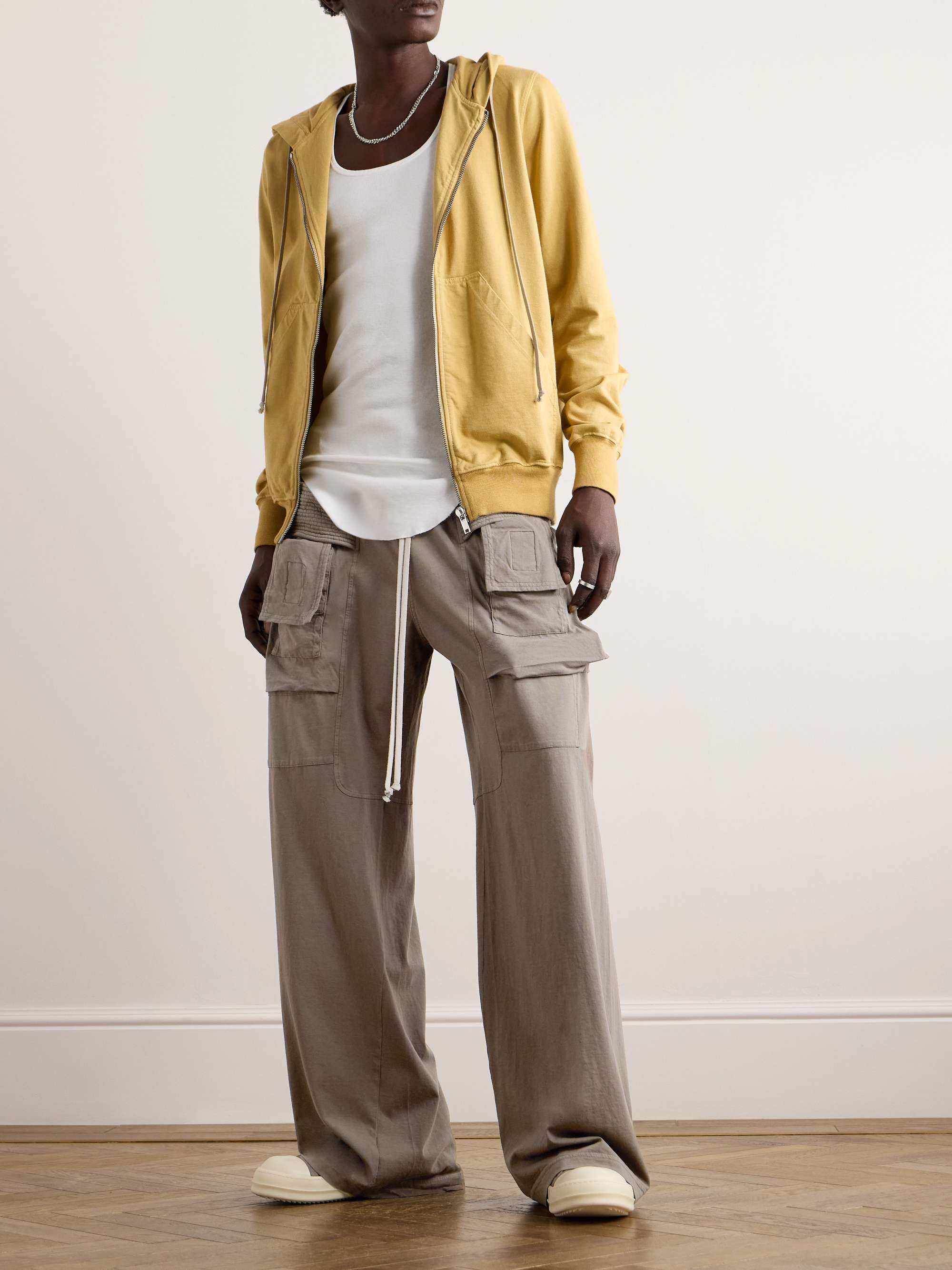 RickOwens drkshdw クロップドジップ