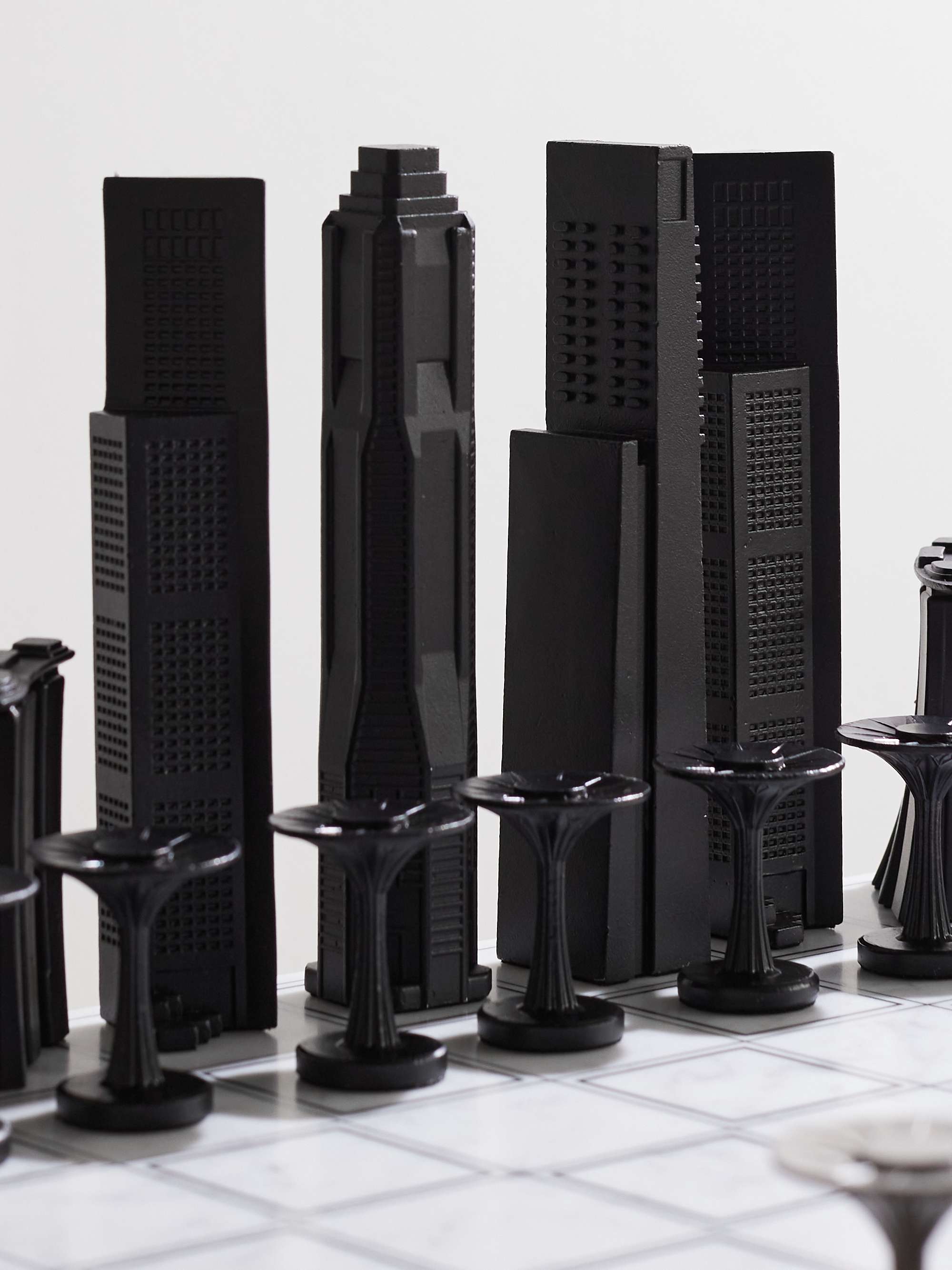 Stylish Chess Set Pieces Modeled After Iconic NYC Architecture