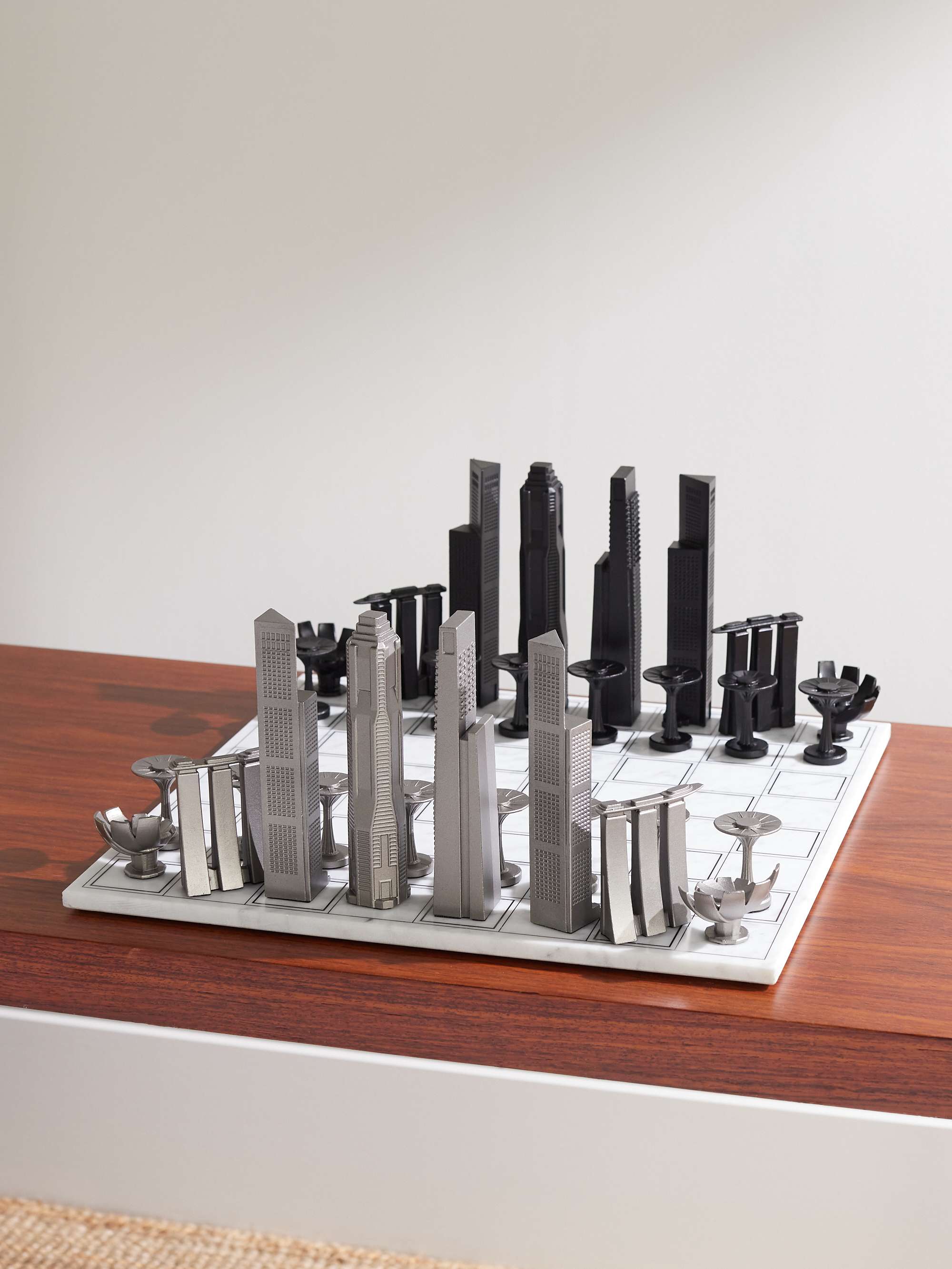 Stylish Chess Set Pieces Modeled After Iconic NYC Architecture