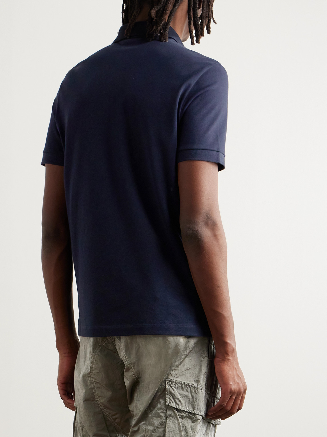 Stretch Cotton-Piqué Polo Shirt