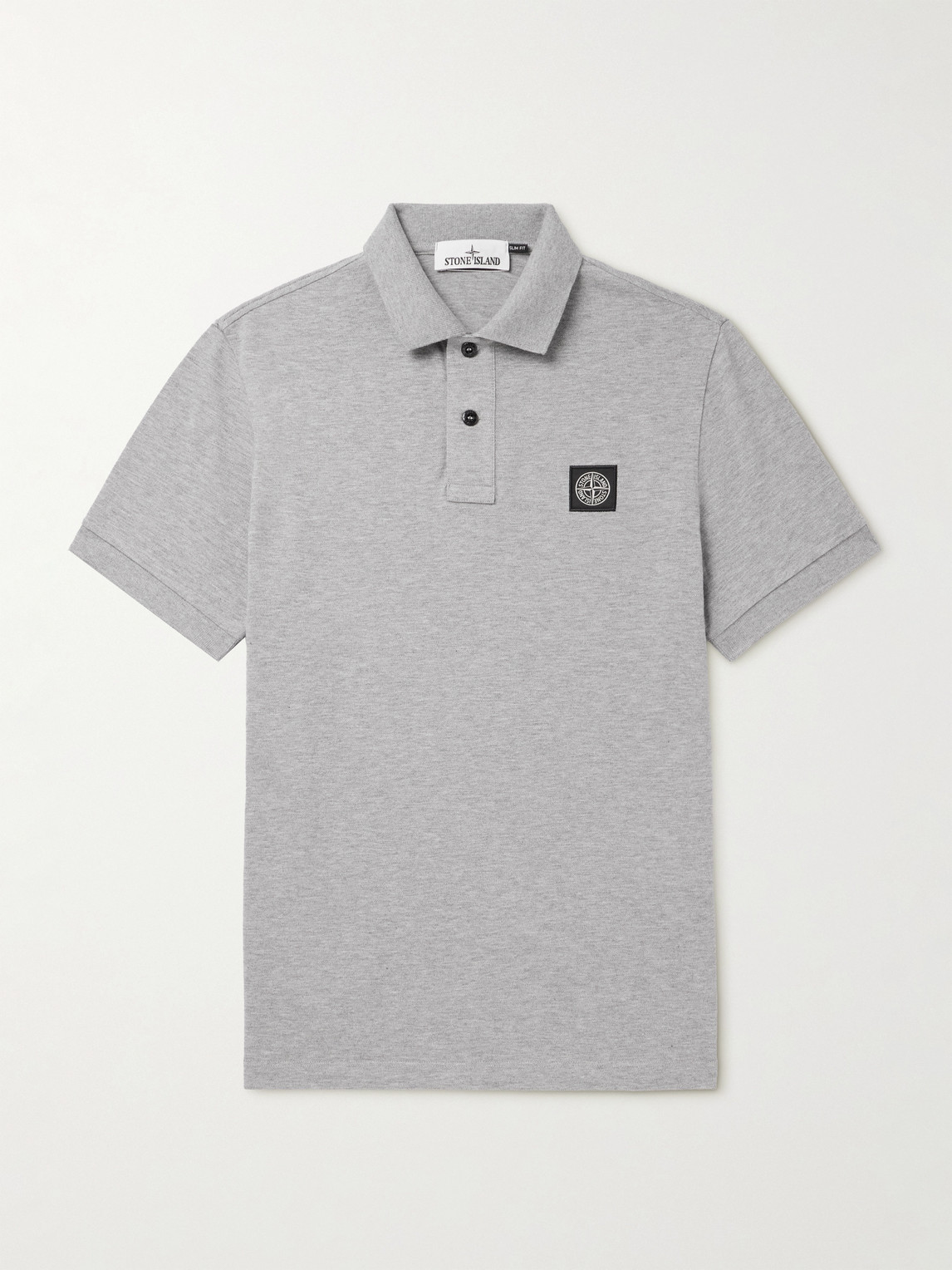 Logo-Appliquéd Cotton-Blend Piqué Polo Shirt