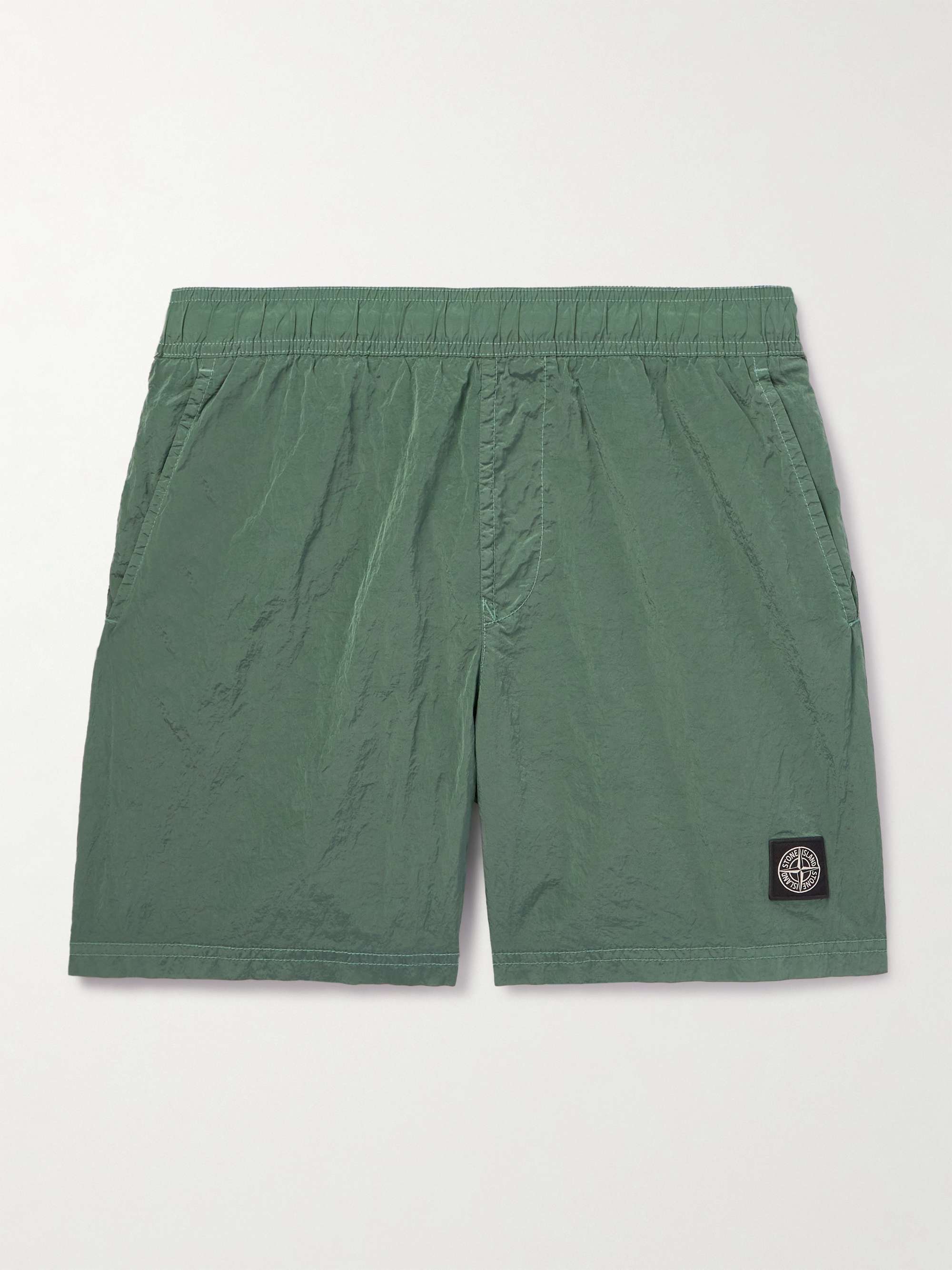 Stone island swim shorts nylon best sale metal