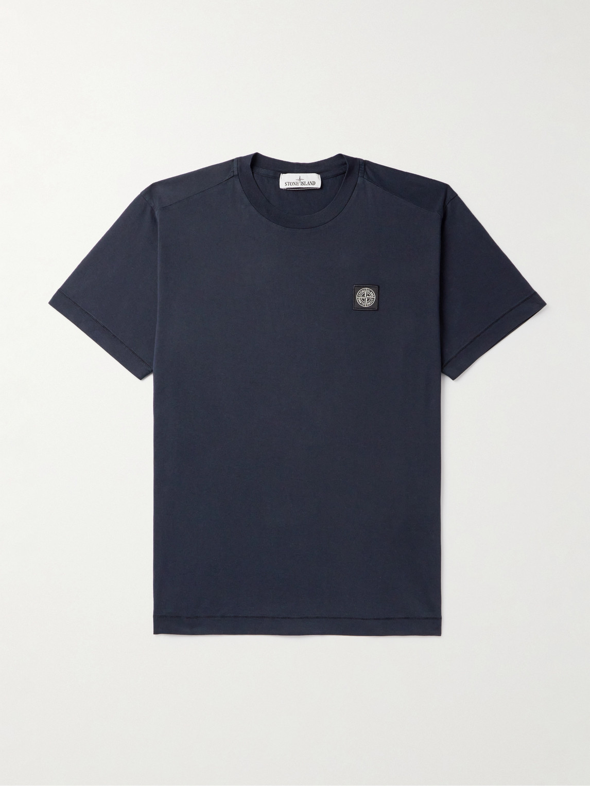 Logo-Appliquéd Cotton-Jersey T-Shirt