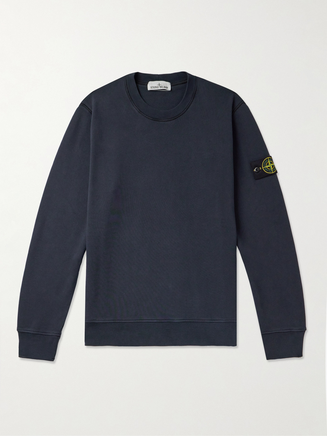 Garment-Dyed Cotton-Jersey Sweatshirt