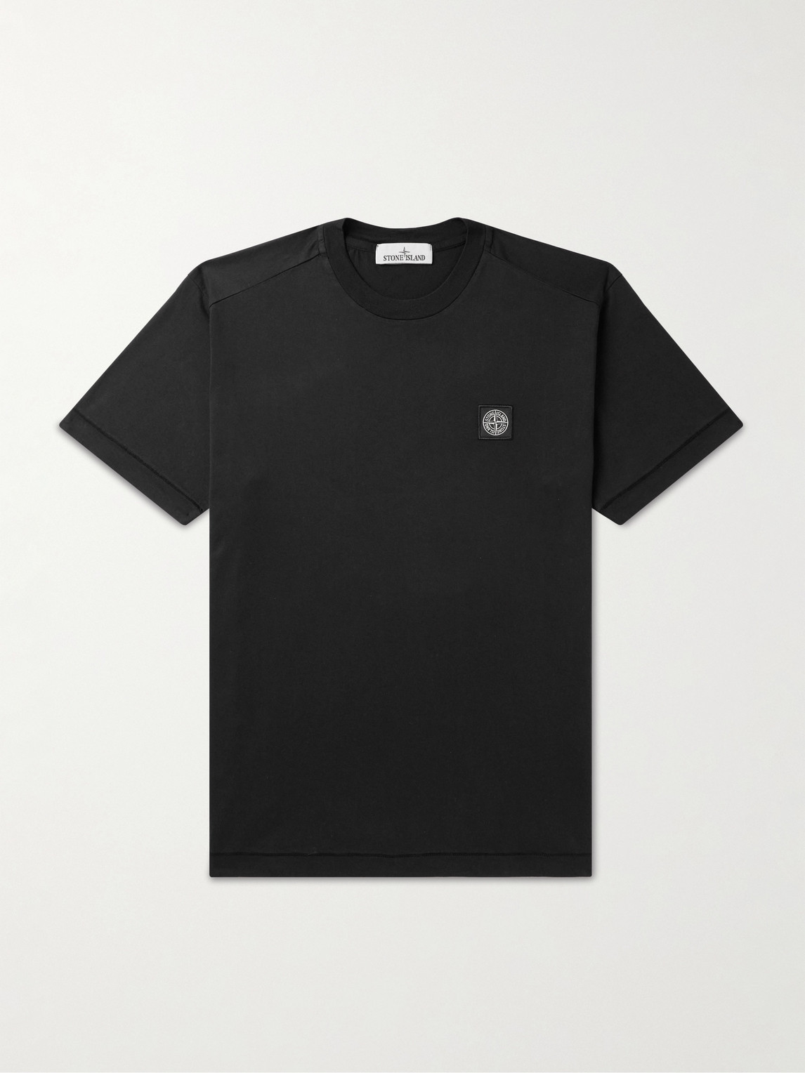 Logo-Appliquéd Cotton-Jersey T-Shirt
