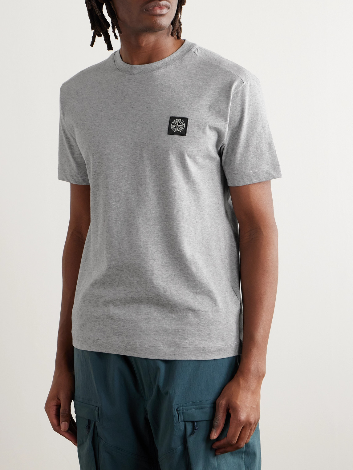Garment-Dyed Cotton-Jersey T-Shirt