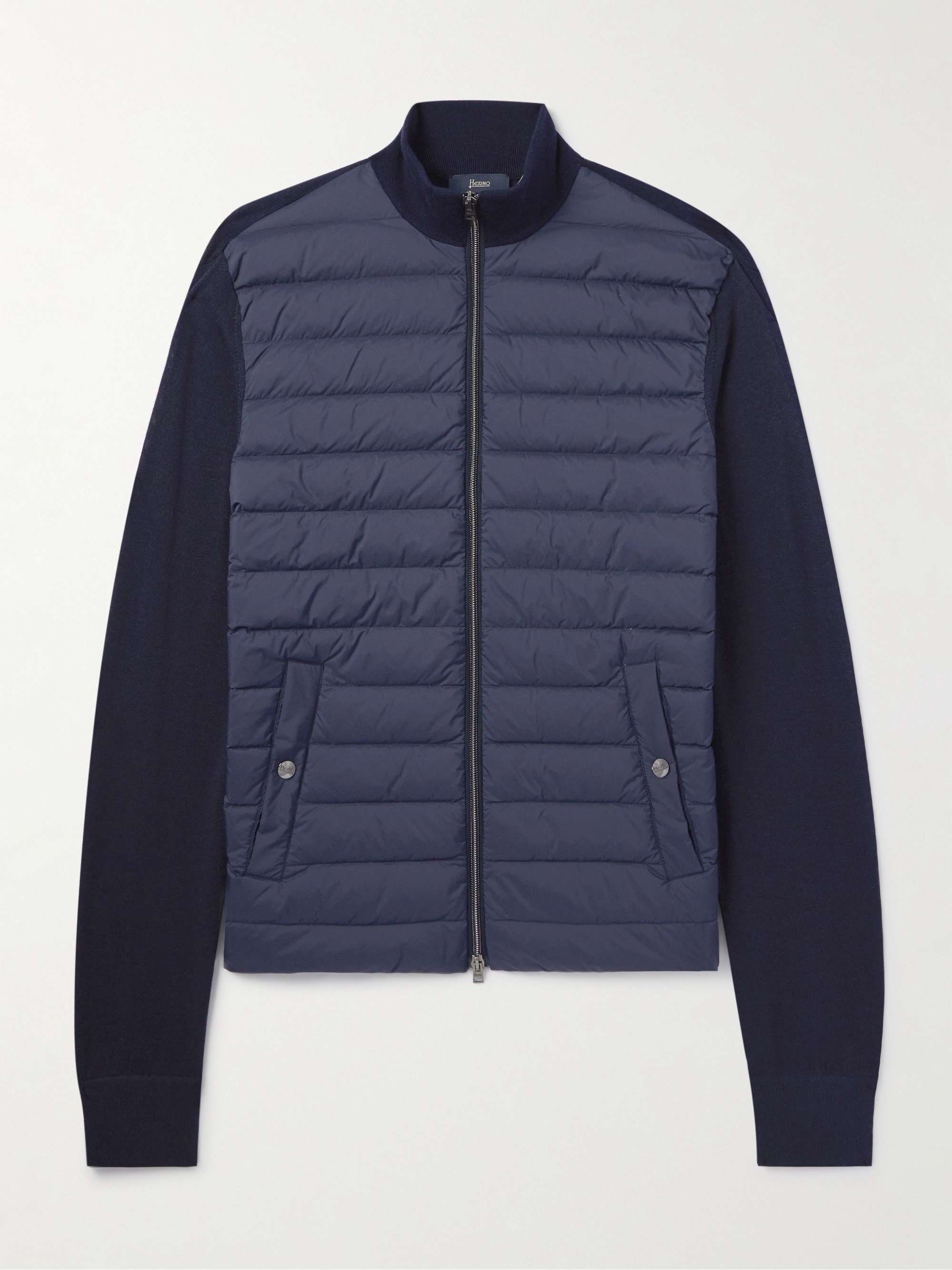 Herno quilted jacket - Blue