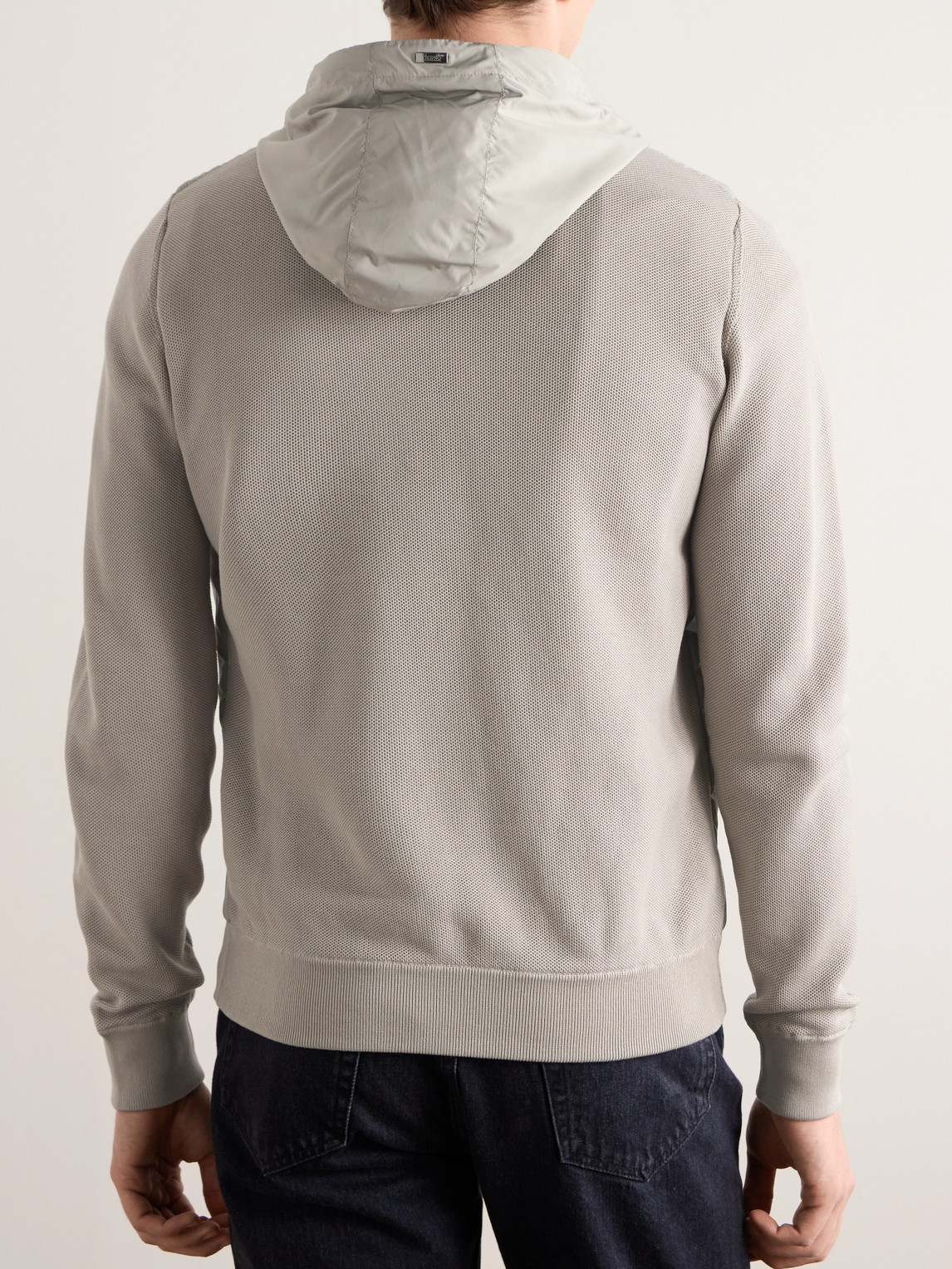 Herno Hooded Jacket In Neutrals