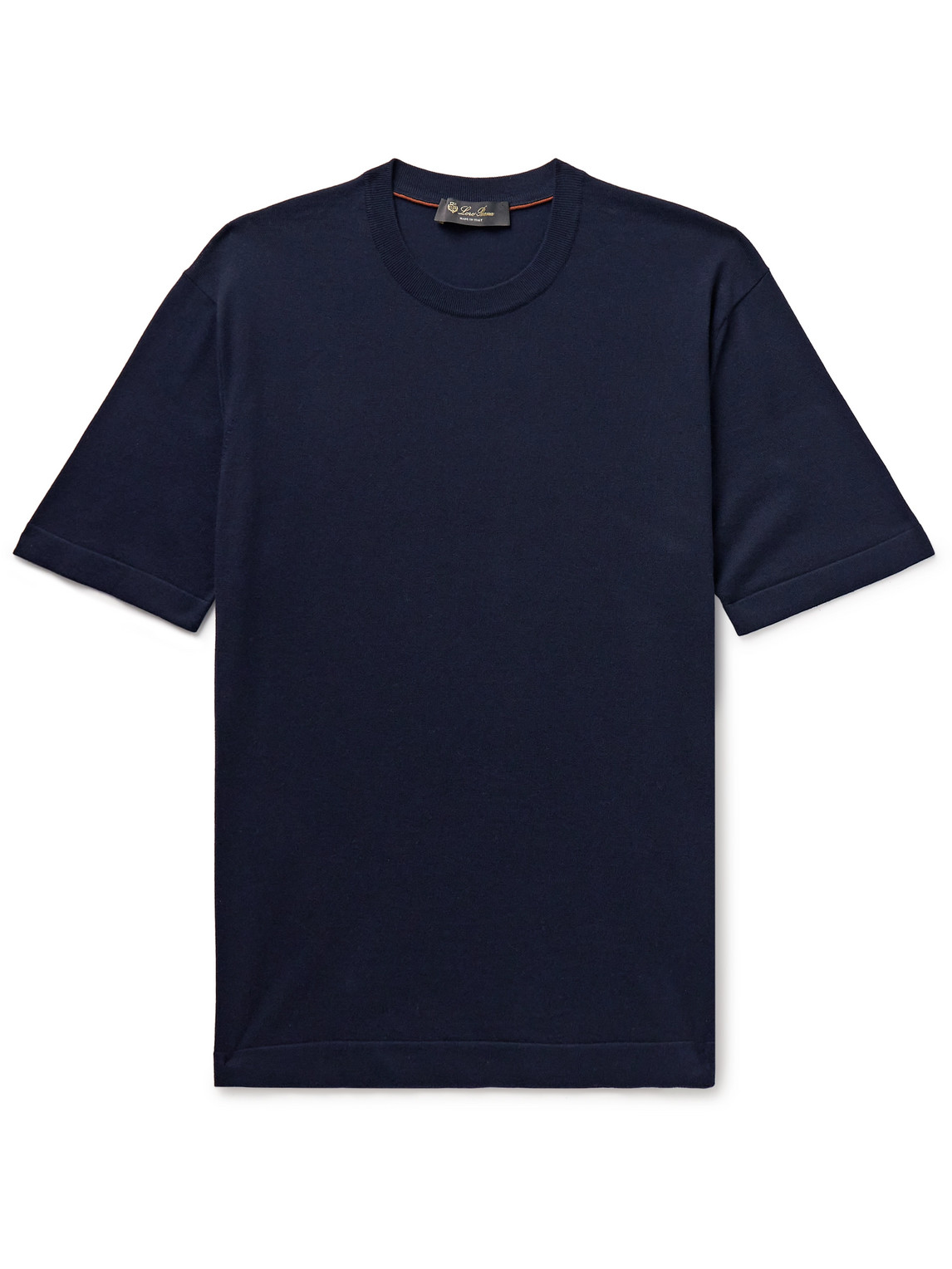 Loro Piana Cotton T-shirt In Blue