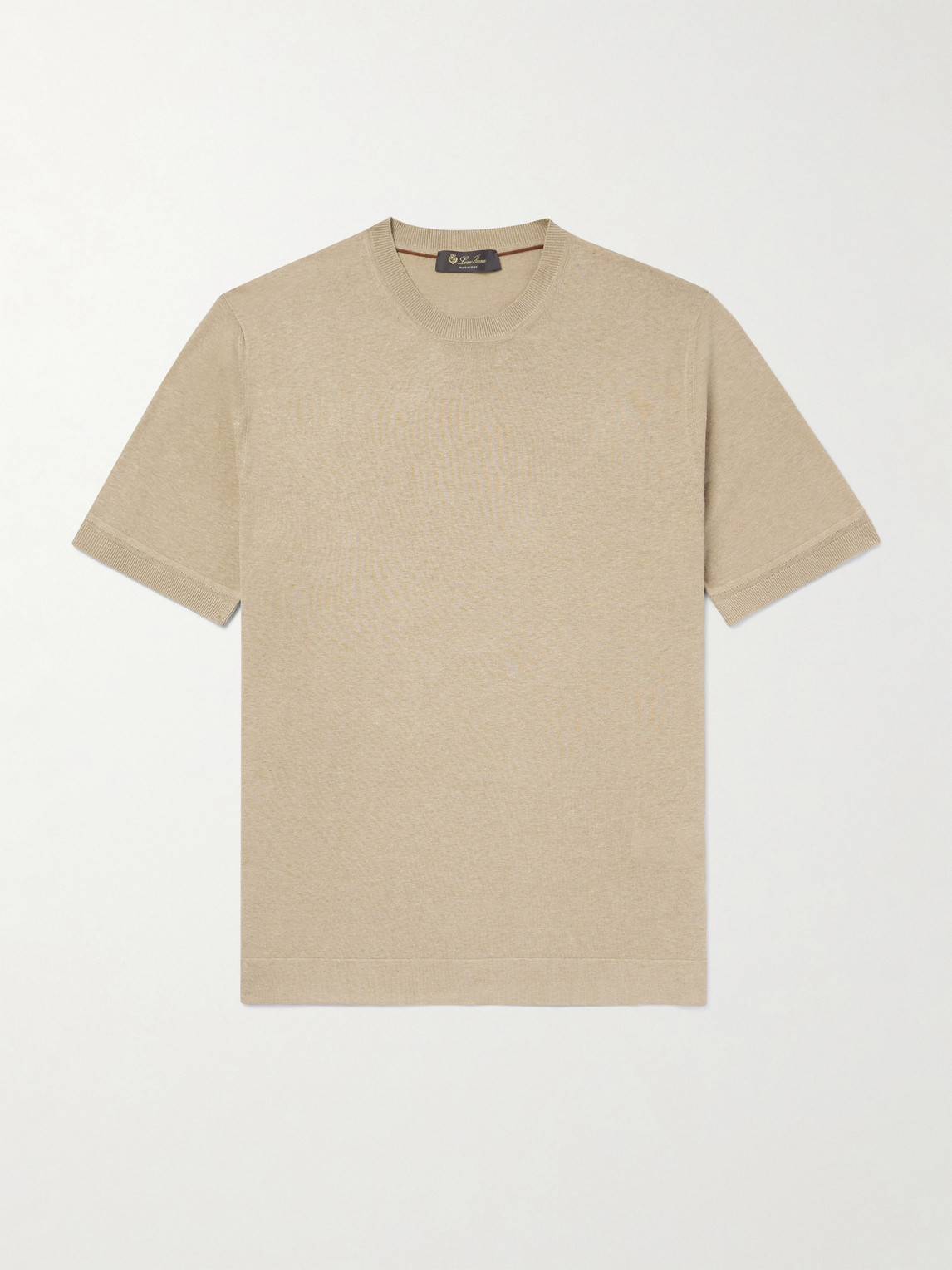 Loro Piana Silk and Linen-Blend T-Shirt - Men