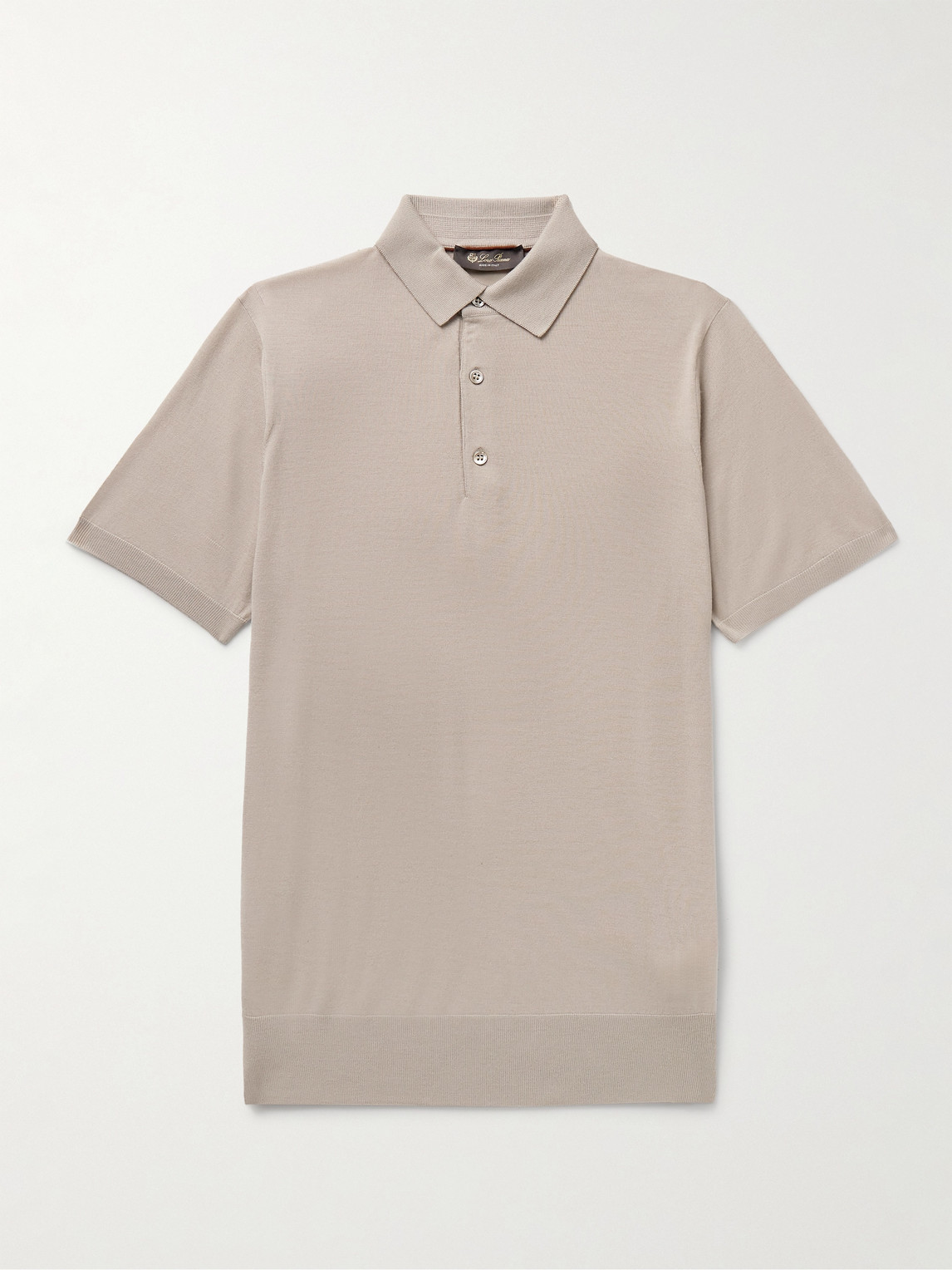 Loro Piana Wish® Virgin Wool Polo Shirt - Men