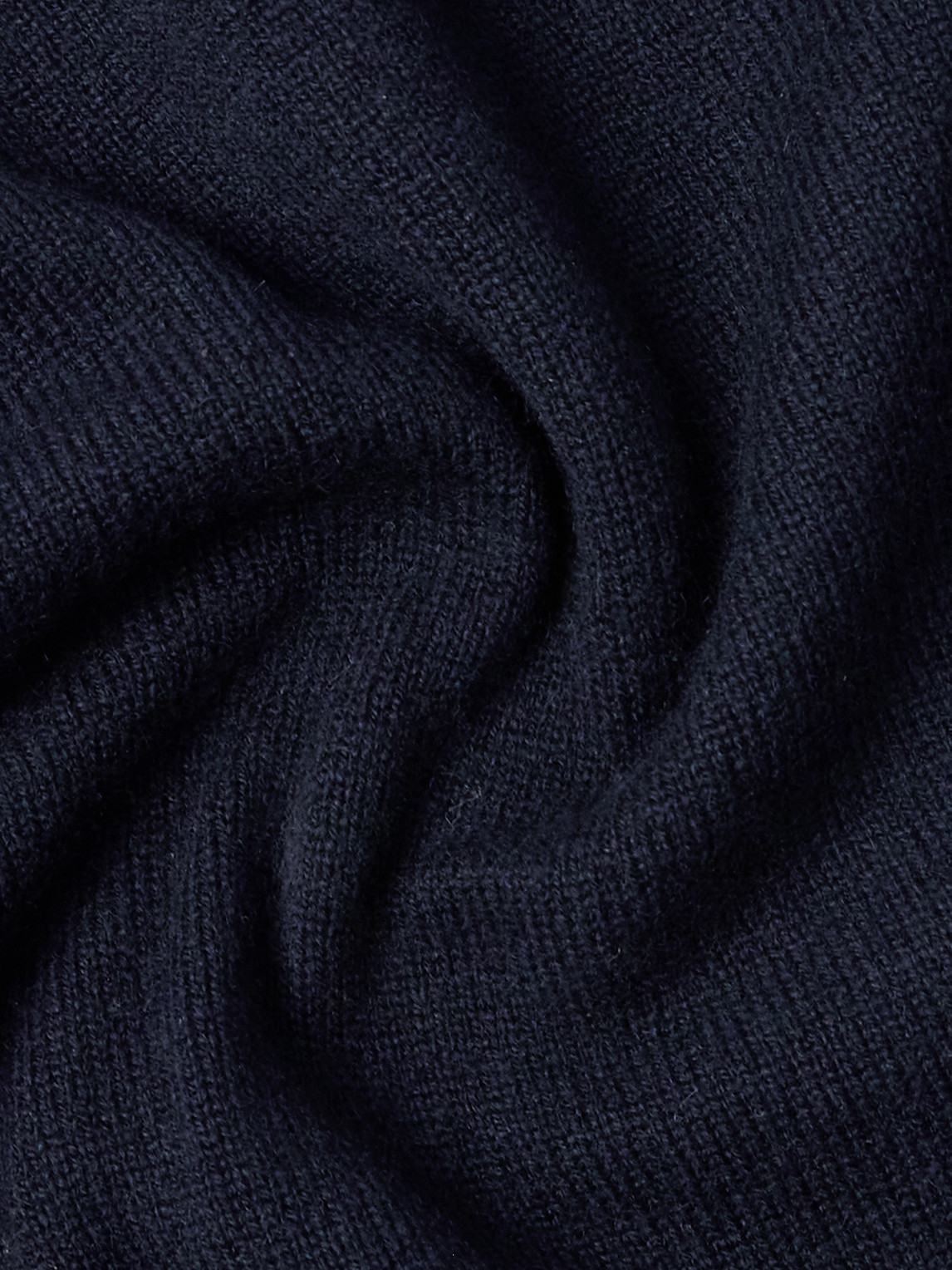 Shop Loro Piana Ribbed Cashmere Zip-up Sweater In Blue