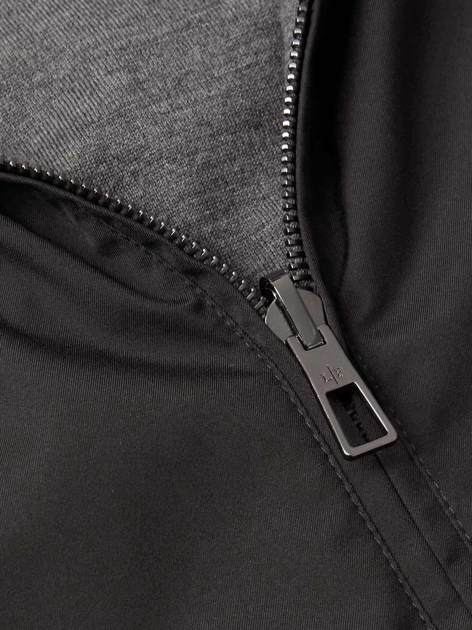 LORO PIANA Reversible Storm System Shell and Super Wish Virgin Wool Gilet