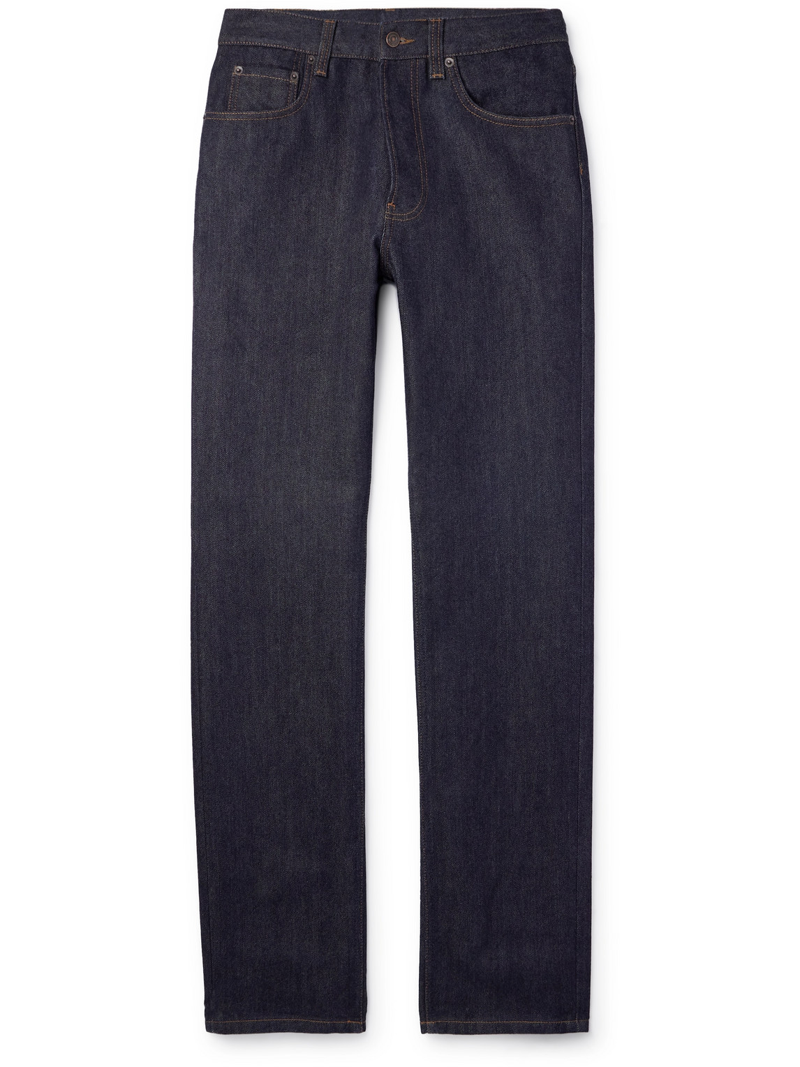Shop Loro Piana Slim-fit Jeans In Blue