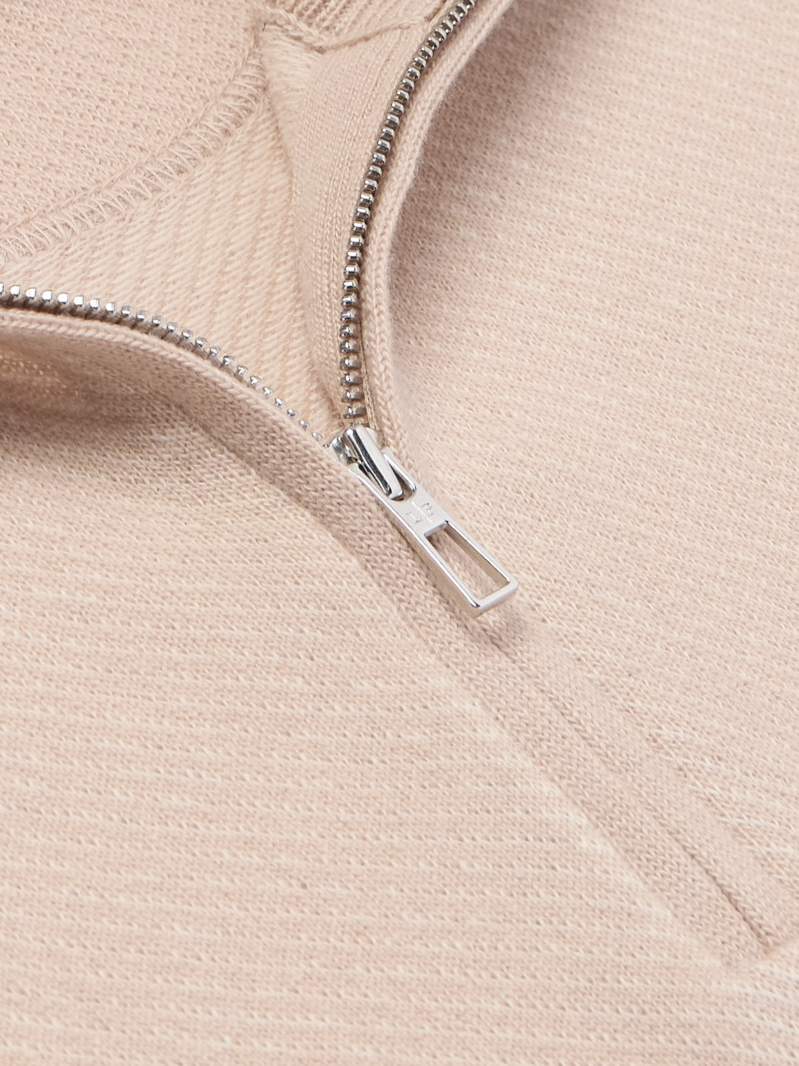 Shop Loro Piana Roadster Cashmere Half-zip Sweater In Pink