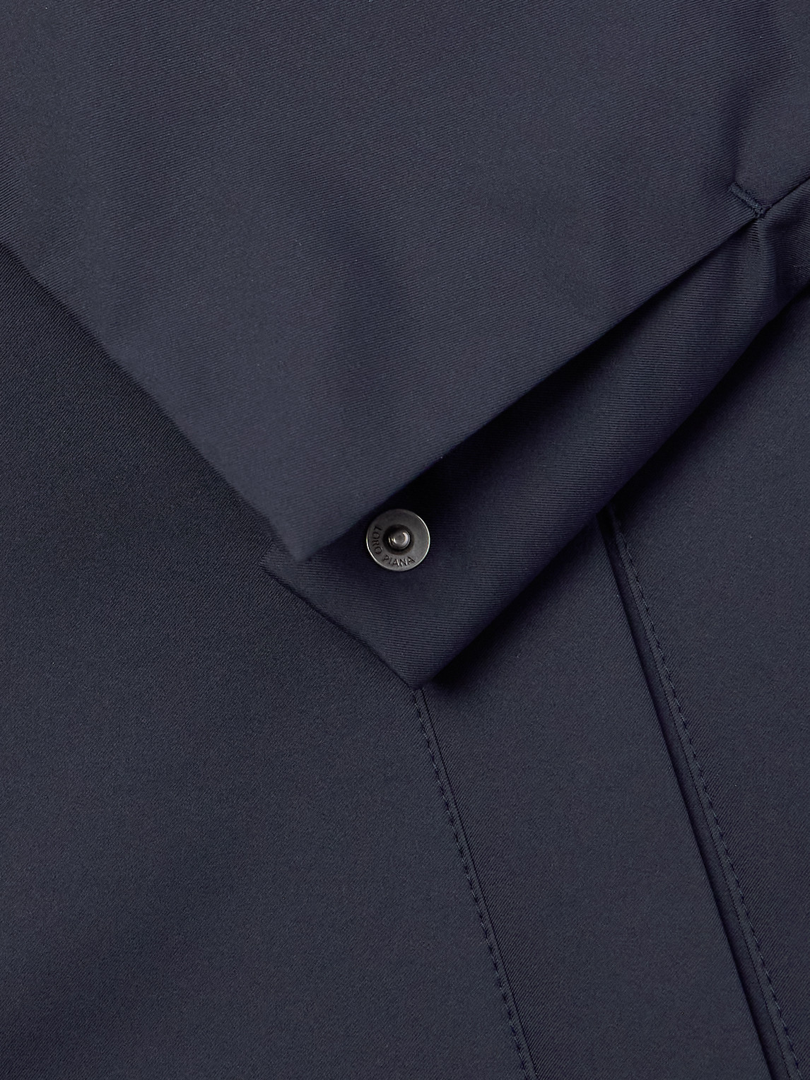 Shop Loro Piana Maurin Padded Shell Zip-up Blouson Jacket In Blue