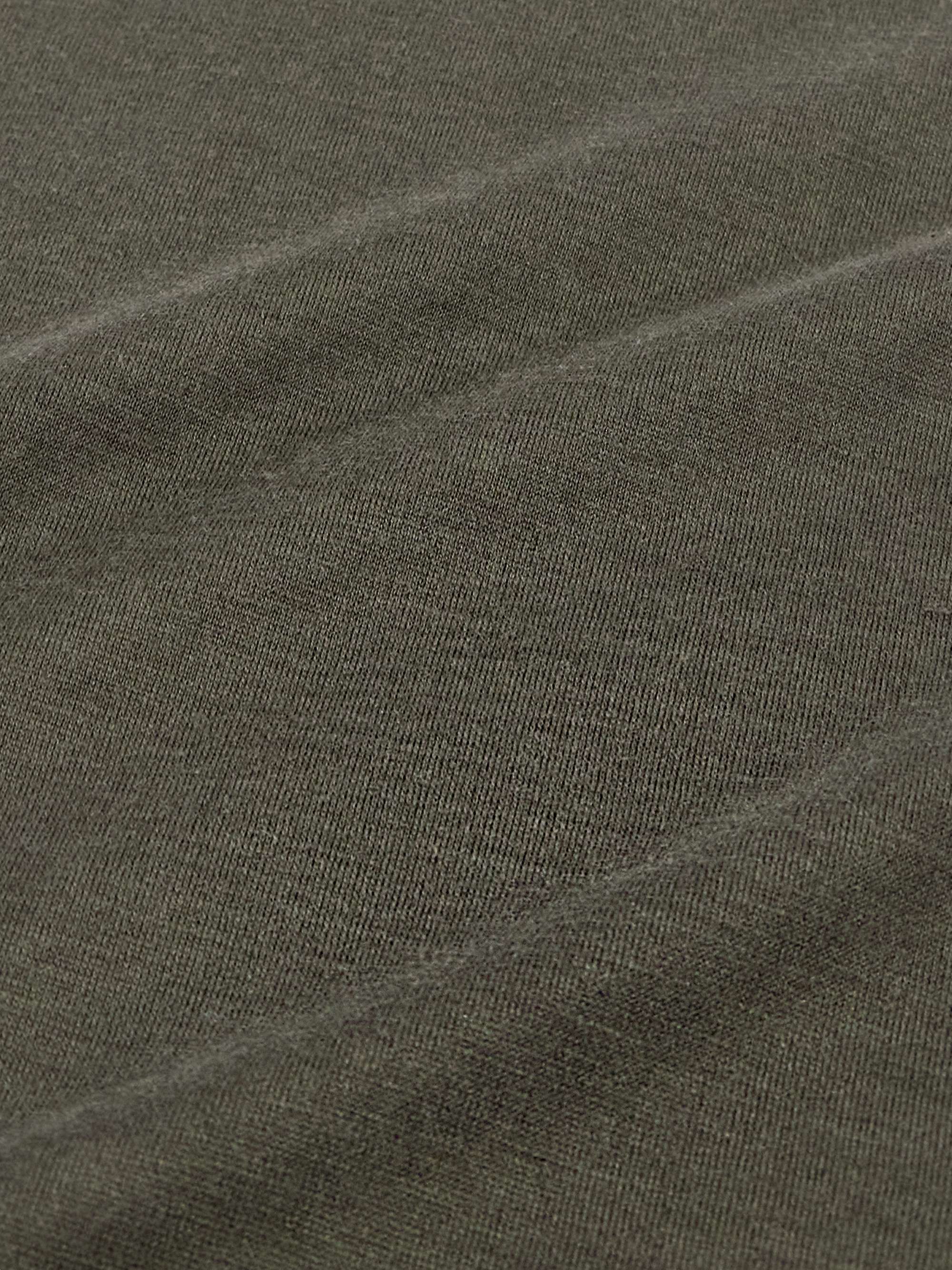 LORO PIANA Slim-Fit Silk and Cotton-Blend Jersey T-Shirt
