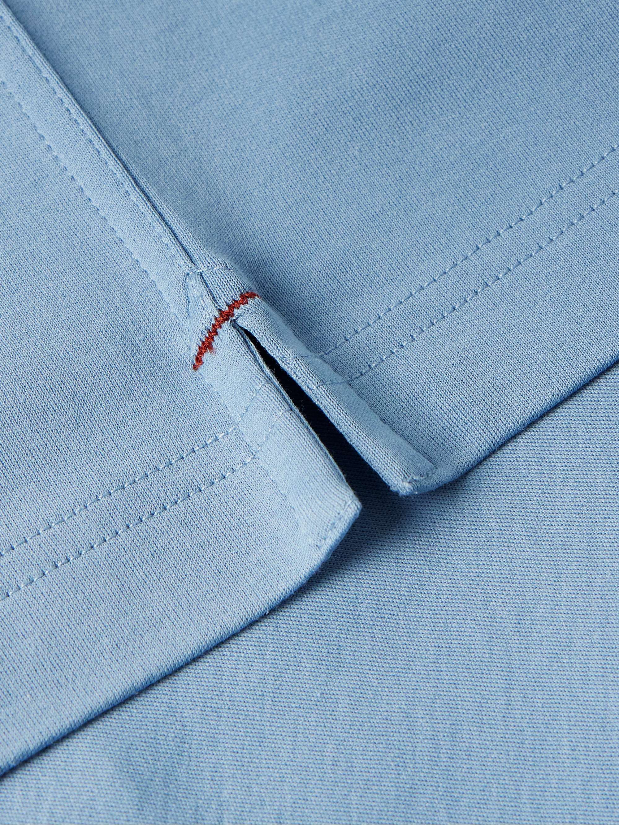 LORO PIANA تي شيرت من قطن الجيرسي