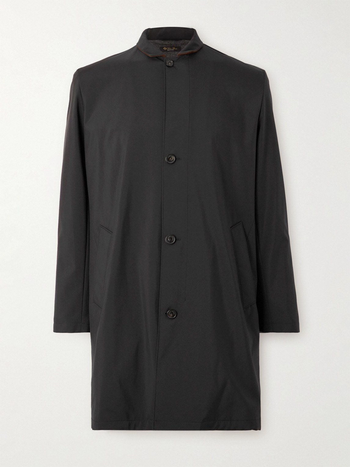 Loro Piana ebring Windmate uede-Trimmed torm ystem® hell Car Coat - Men
