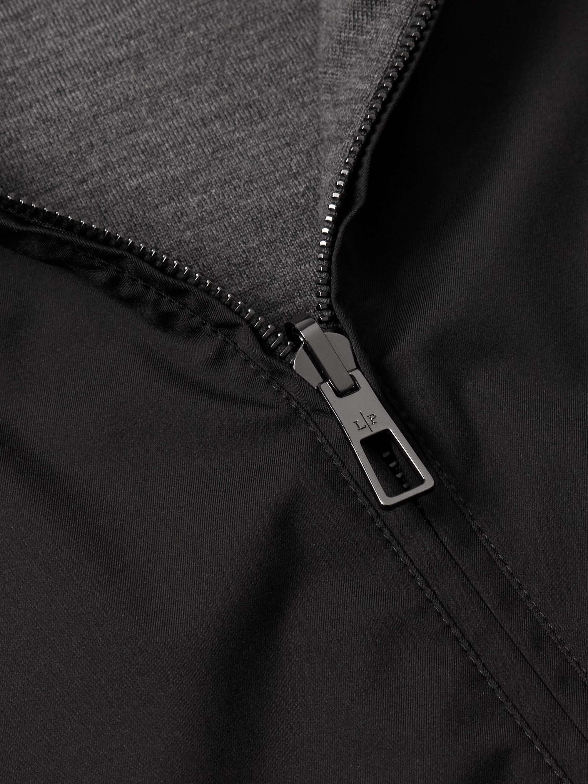 LORO PIANA Reversible Windmate Storm System® Shell and Cashmere Bomber Jacket