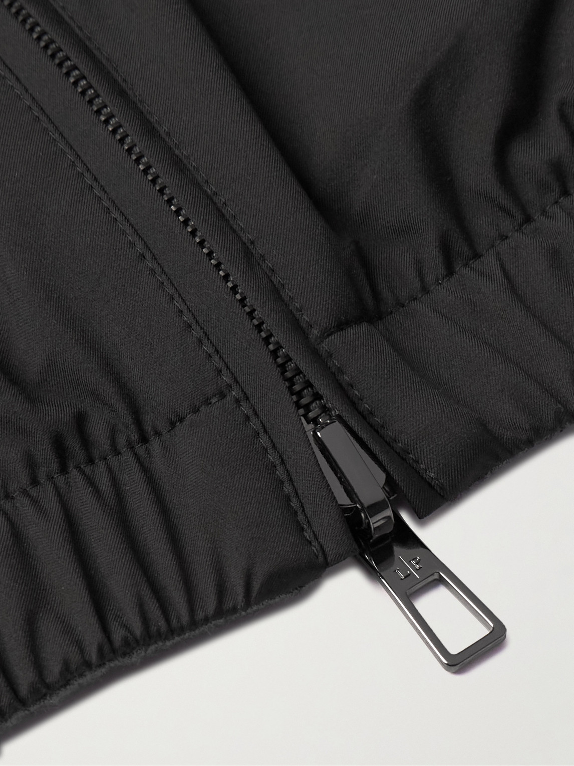 Shop Loro Piana Reversible Windmate® Storm System® Shell And Cashmere Bomber Jacket In Black