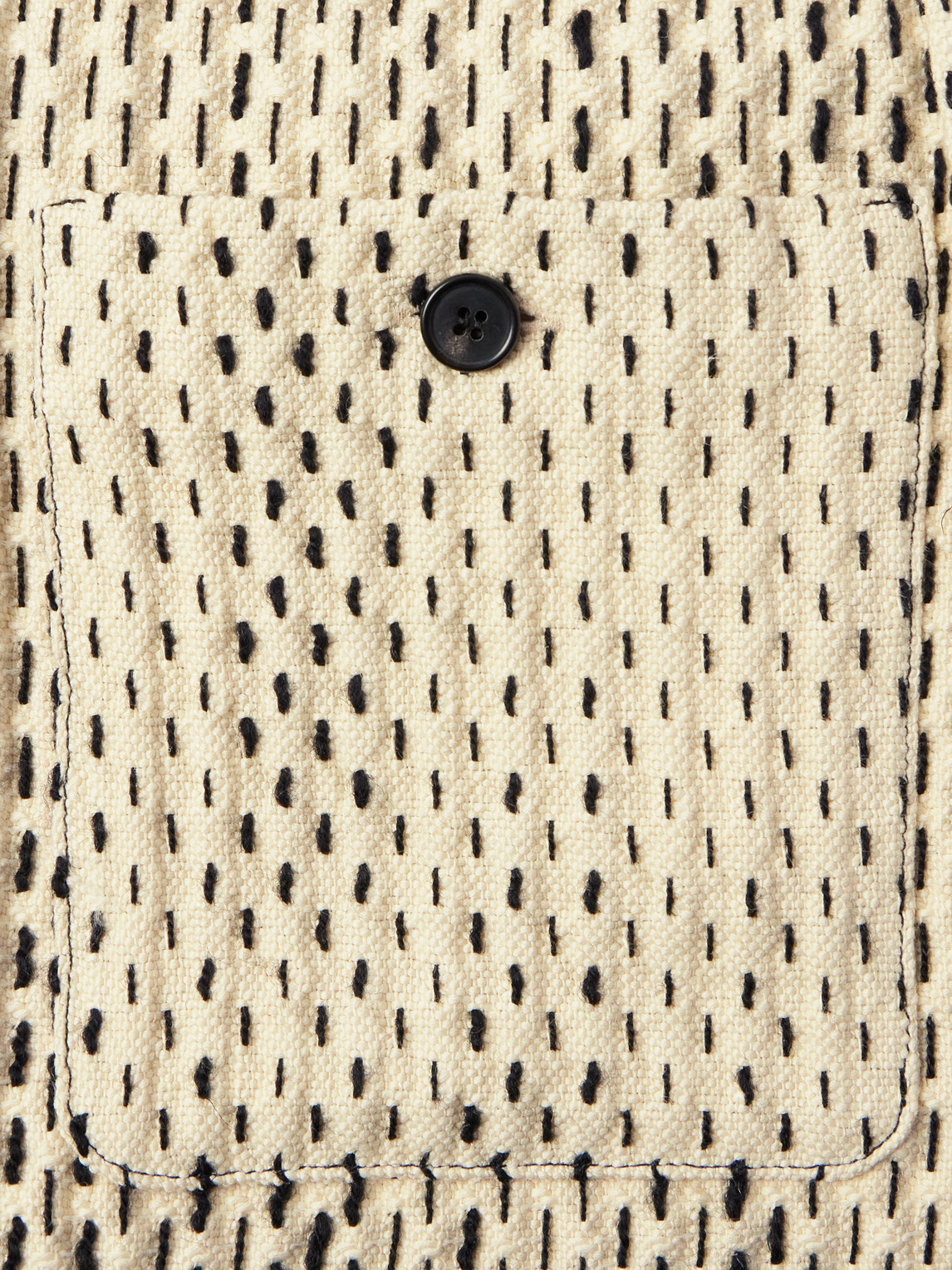 Shop Loro Piana Joren Textured-knit Cotton-blend Jacket In Neutrals