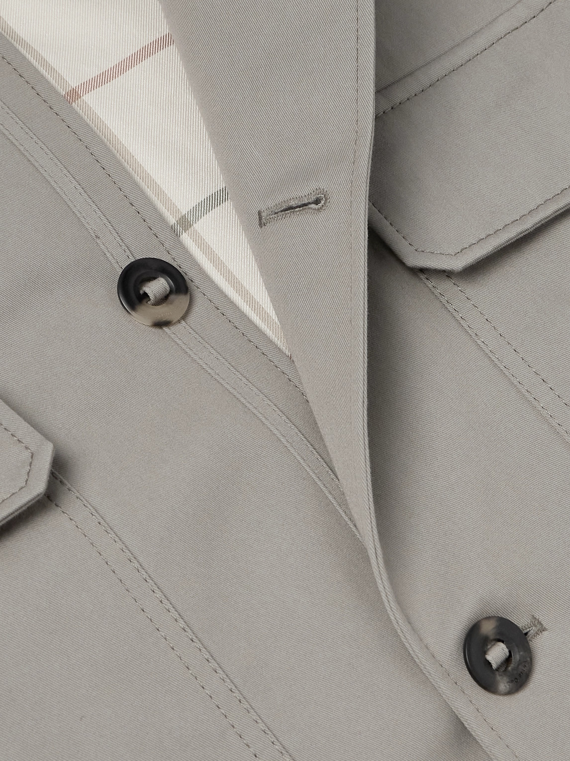 Loro Piana Cotton And Linen-blend Twill Shirt Jacket In Neutrals