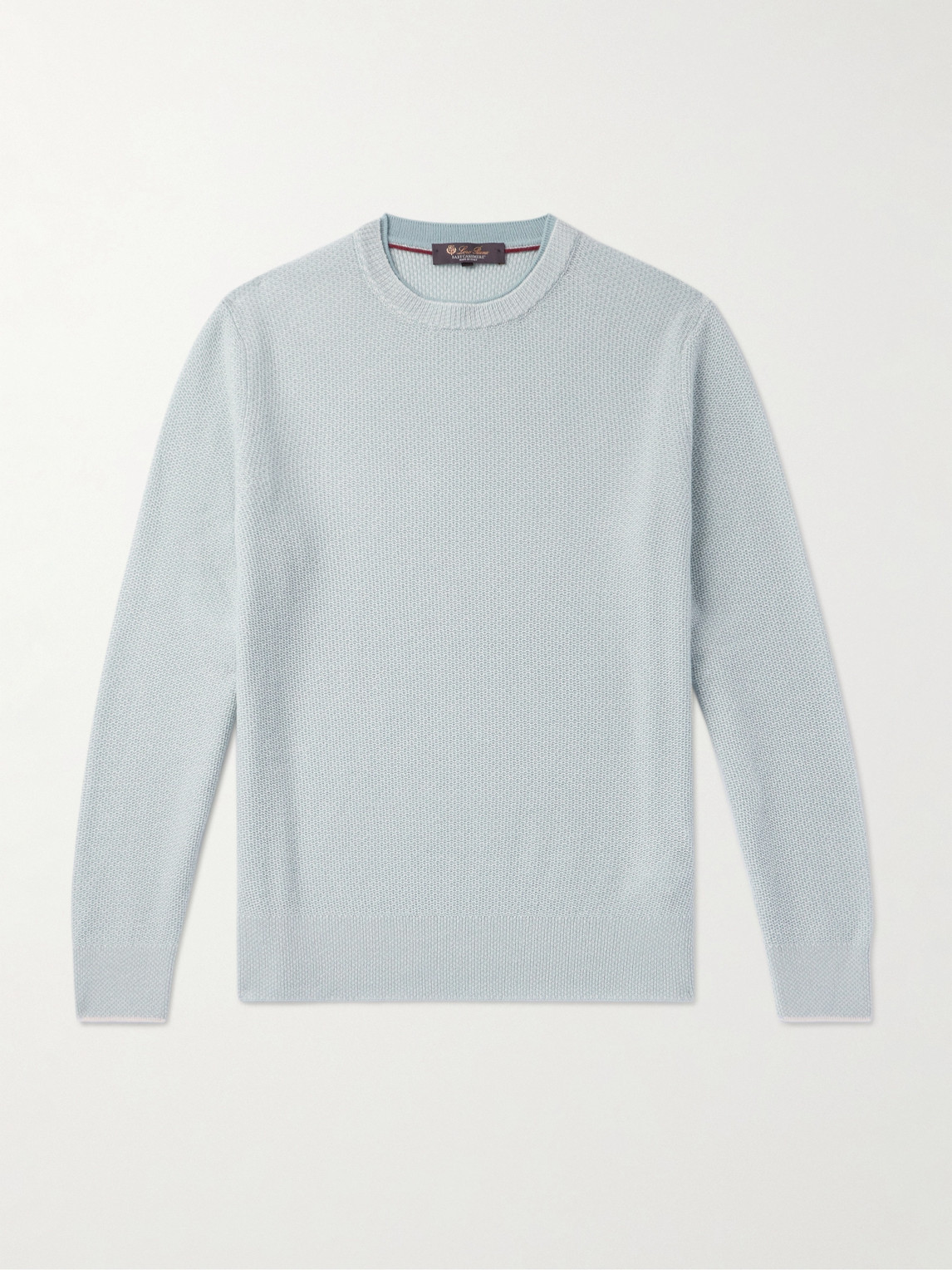 Loro Piana City Birdseye Baby Cashmere Sweater - Men