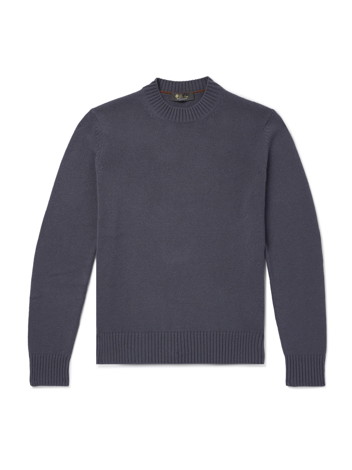 Loro Piana Parksville Baby Cashmere Sweater In Gray