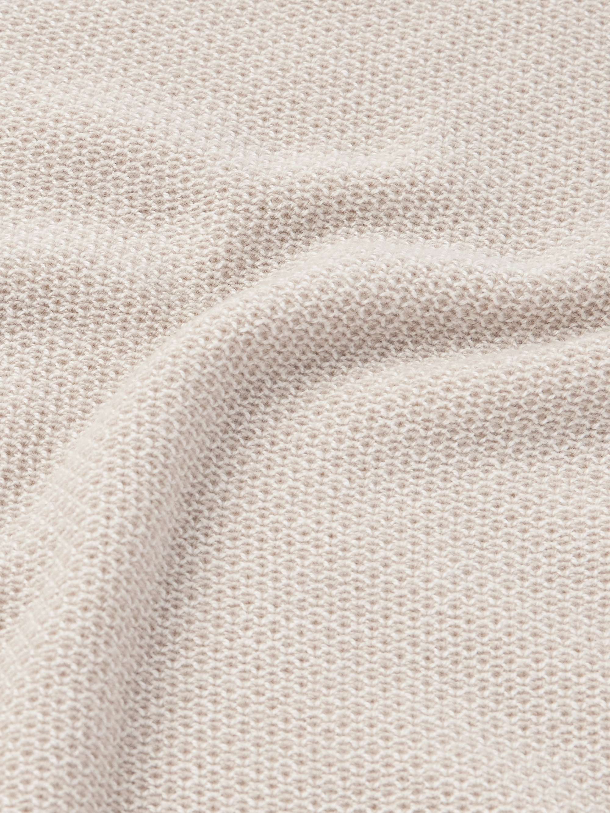 LORO PIANA City Birdseye Baby Cashmere Sweater