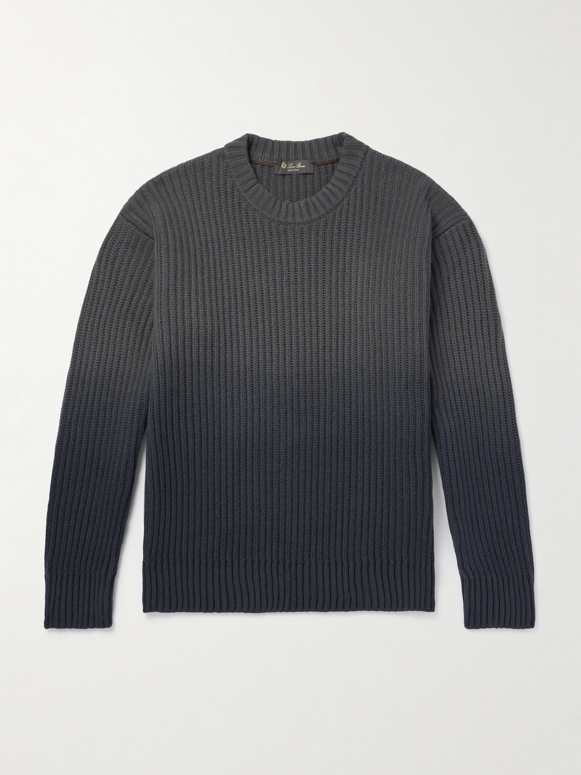 Loro Piana Yugen Dégradé Ribbed Cashmere Sweater - Men