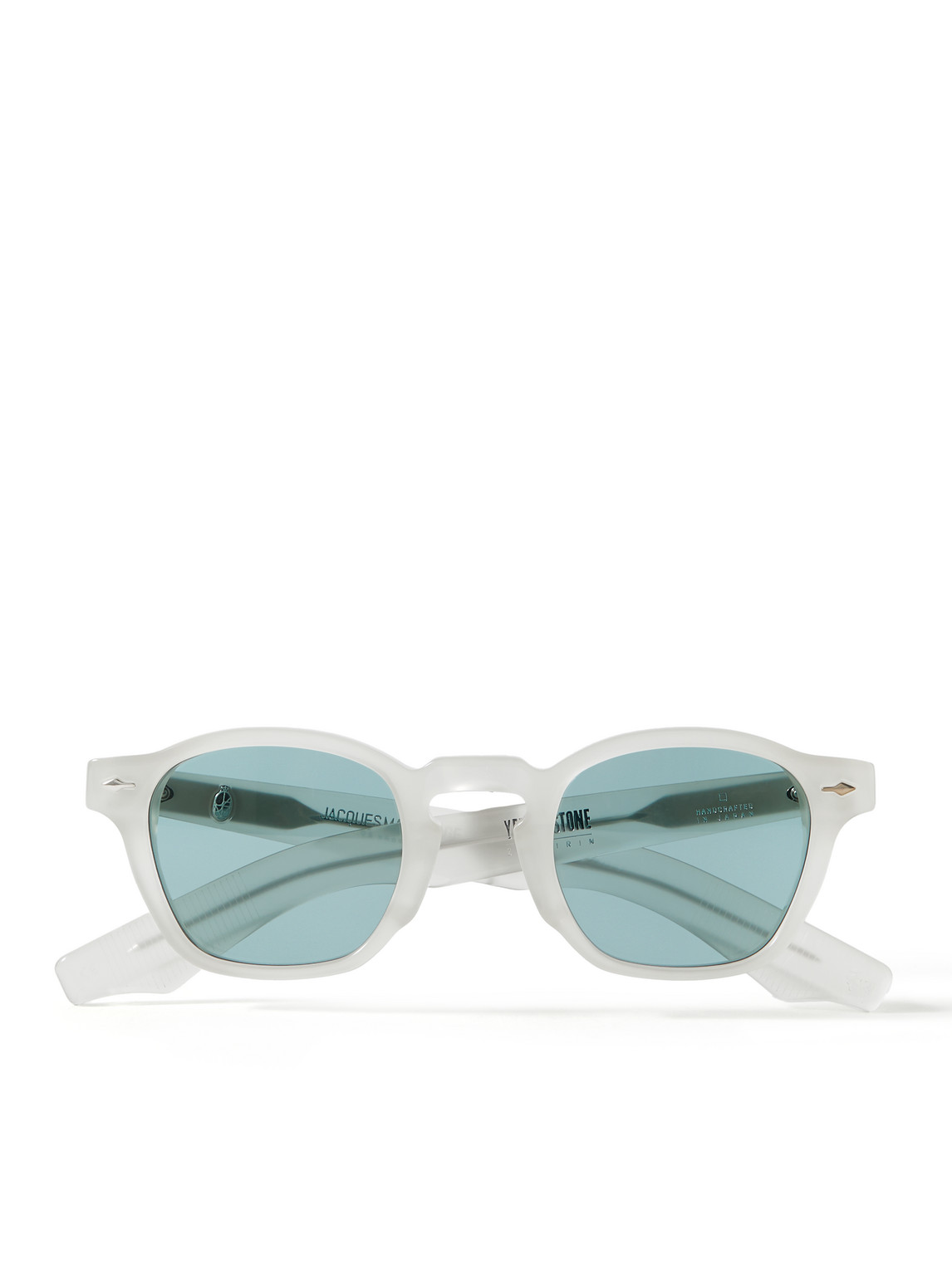 Jacques Marie Mage Yellowstone Forever Zephirin Square-frame Acetate Sunglasses In Neutrals