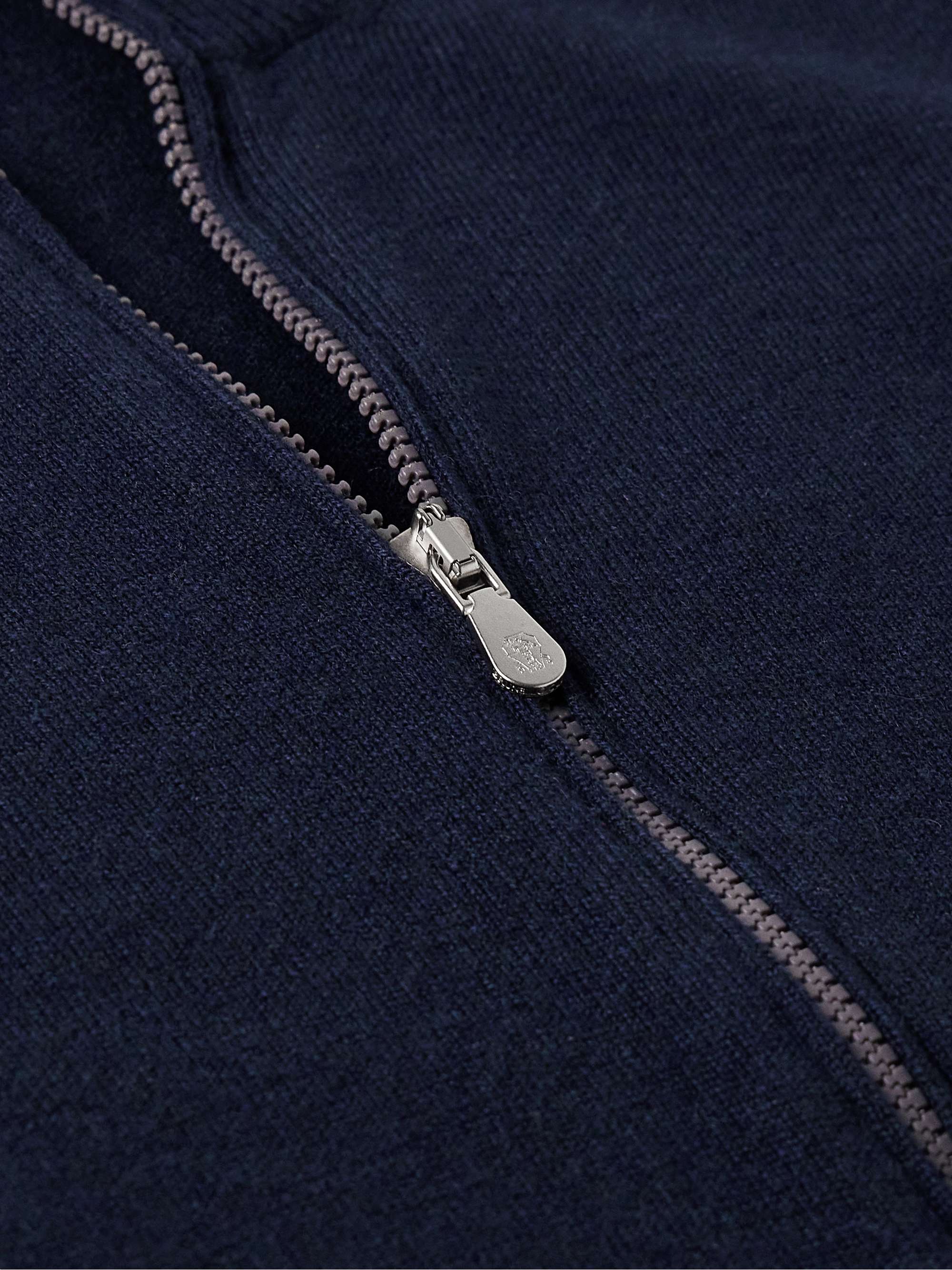 BRUNELLO CUCINELLI Cashmere Zip-Up Sweater