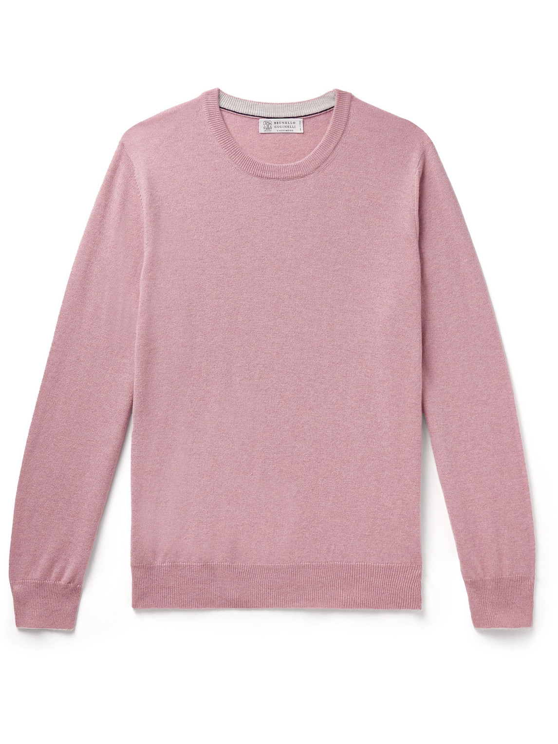 Brunello Cucinelli Cashmere Sweater In Pink