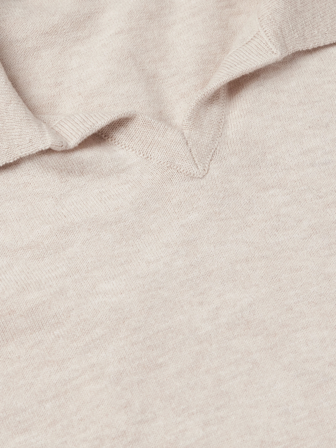 Brunello Cucinelli Cotton Polo Shirt In Neutrals