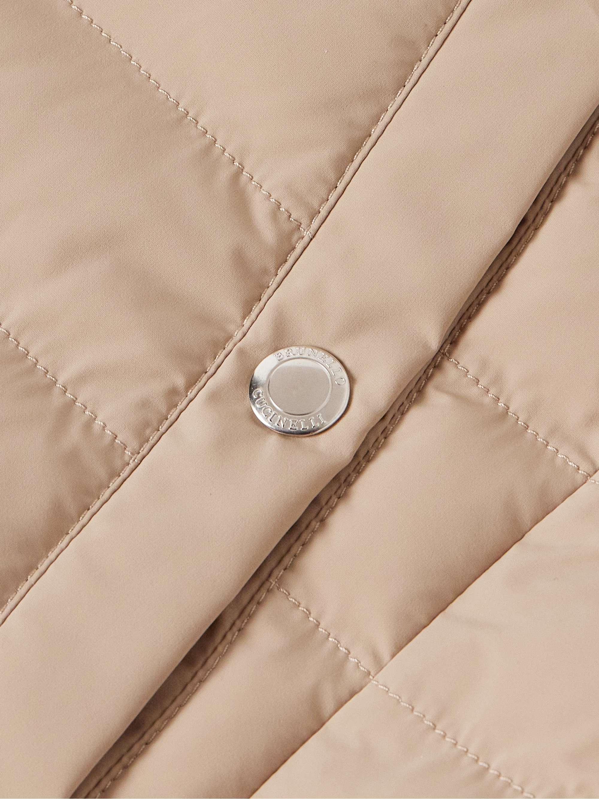 BRUNELLO CUCINELLI Quilted Nylon Down Gilet
